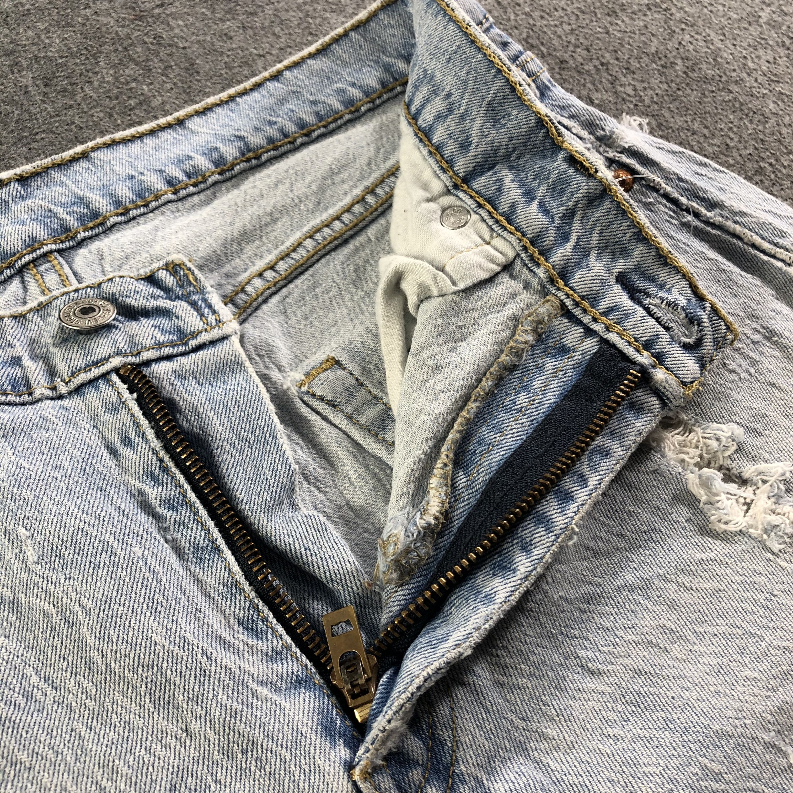 Levi's Vintage Light Wash Levis 527 Jeans-J3696 Size US 32 / EU 48 - 10 Thumbnail