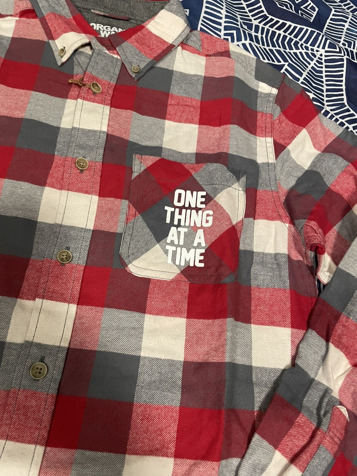 Band Tees × Vintage × Weatherproof Morgan Wallen One Thing At A Time Tour Flannel Size US S / EU 44-46 / 1 - 3 Thumbnail