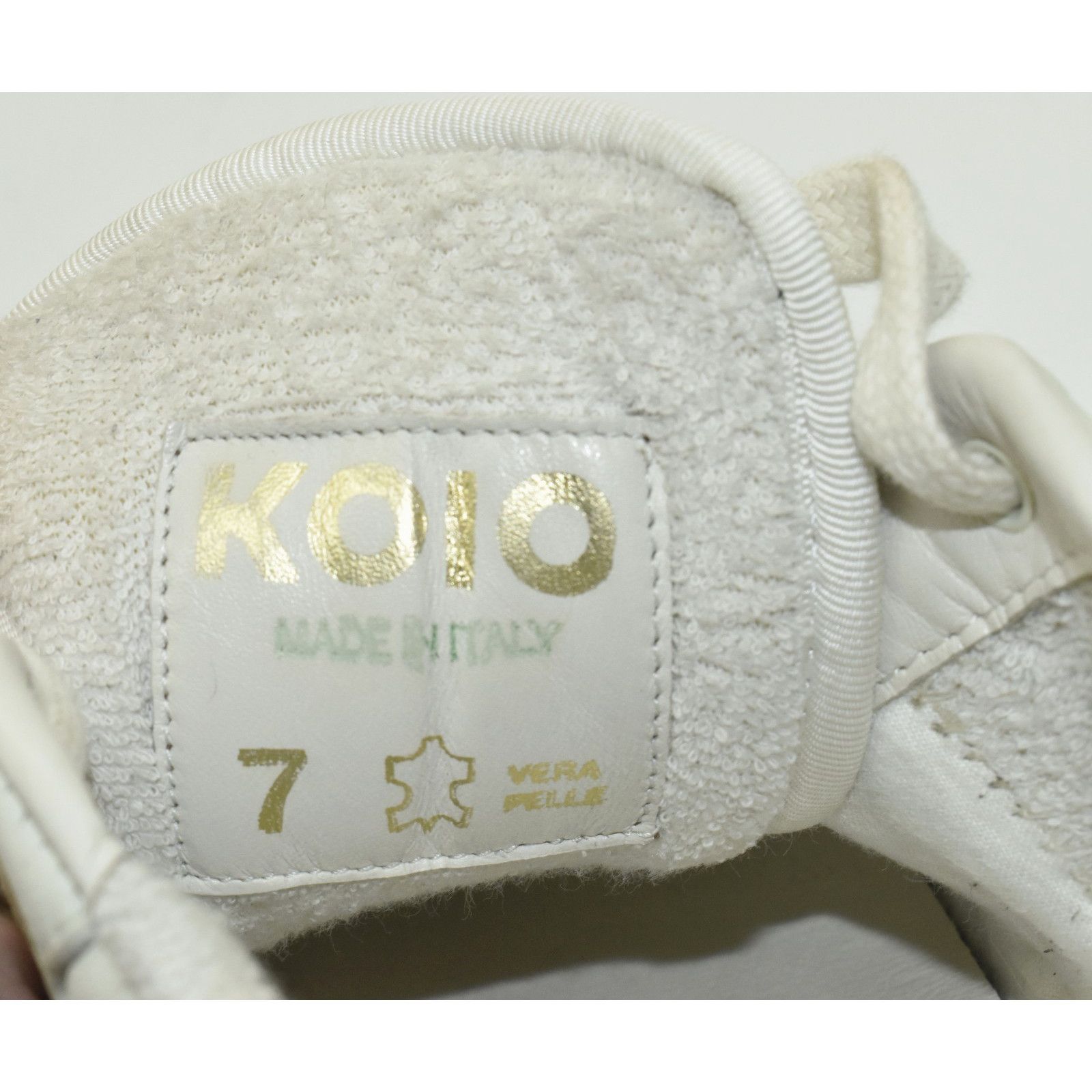 Koio KOIO Metro Leather Lace Up Low-Top Trainers Shoes Size 7 Size US 7 / IT 37 - 6 Thumbnail