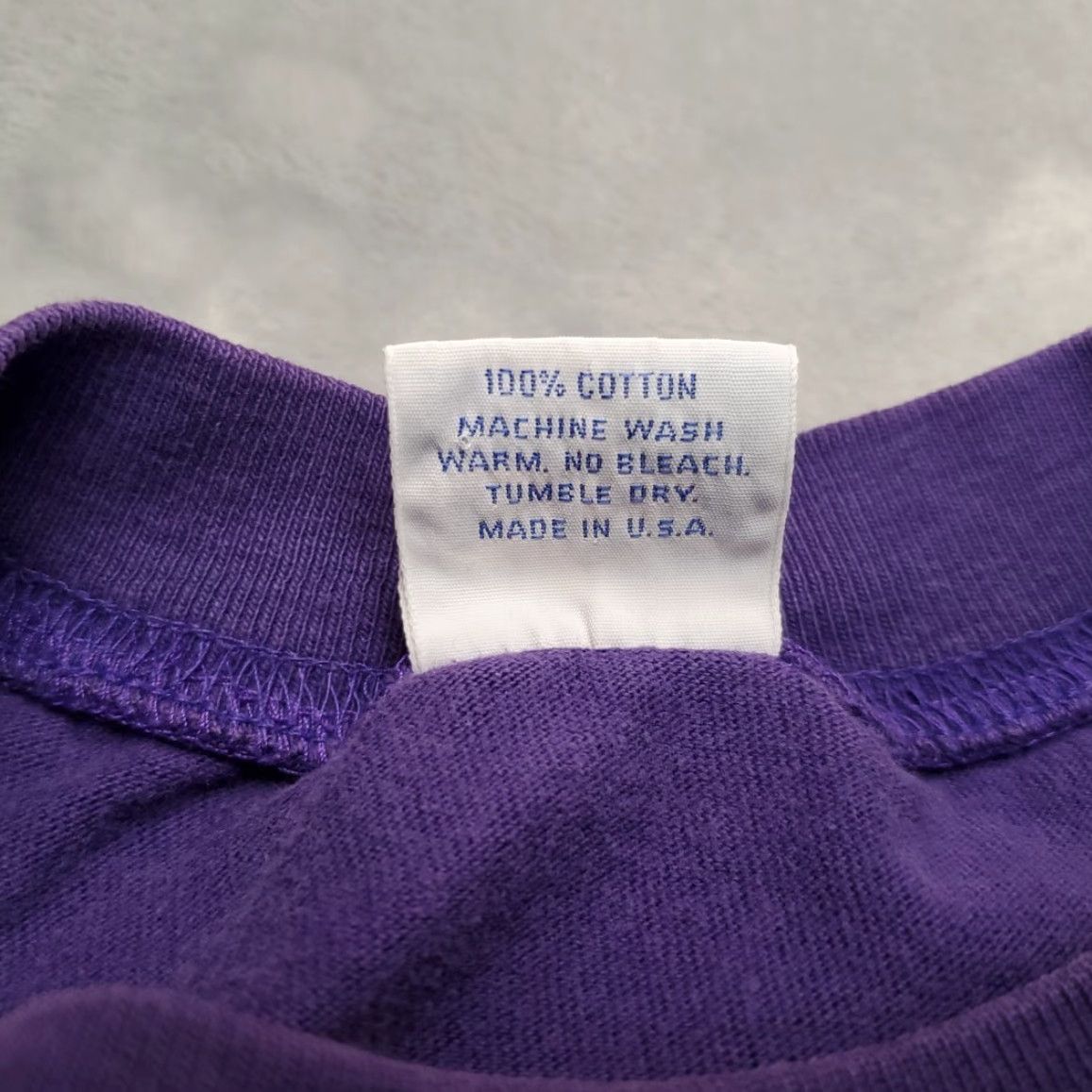 Vintage VINTAGE Crazy Shirts Shirt Mens XL Purple Cat Head Pocket TEE Size US XL / EU 56 / 4 - 7 Thumbnail