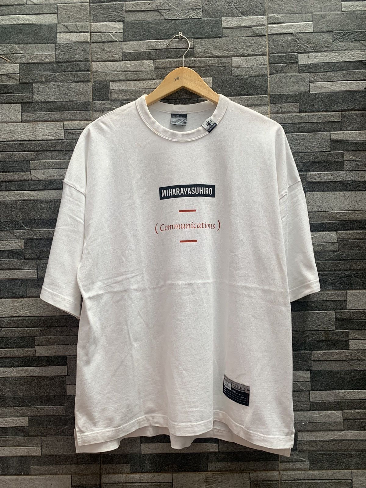 Maison MIHARA YASUHIRO Maison Mihara Yasuhiro " Good Inspiration " Tee Size US L / EU 52-54 / 3 - 1 Thumbnail