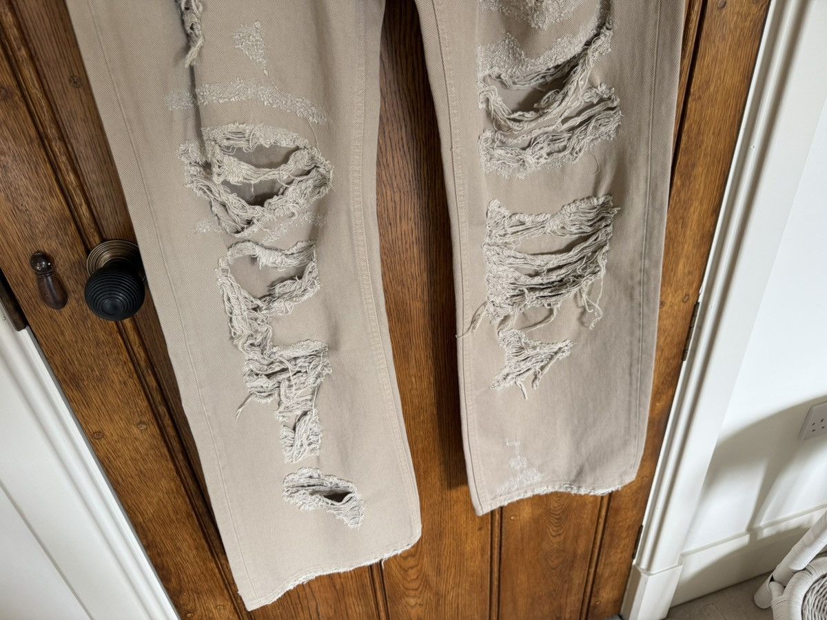 Dolce & Gabbana Dolce & Gabbana D&G destroyed ripped khaki baggy jeans pants Size US 30 / EU 46 - 11 Thumbnail