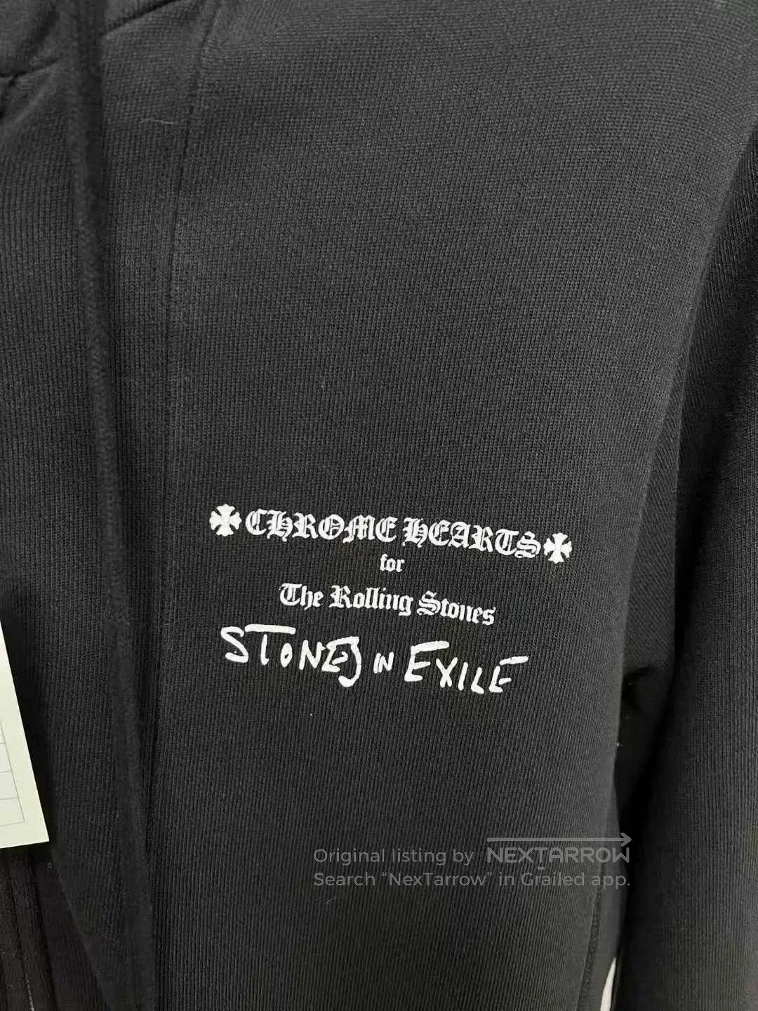 Chrome Hearts chrome hearts x rolling stones black hoodie. Size US M / EU 48-50 / 2 - 3 Thumbnail