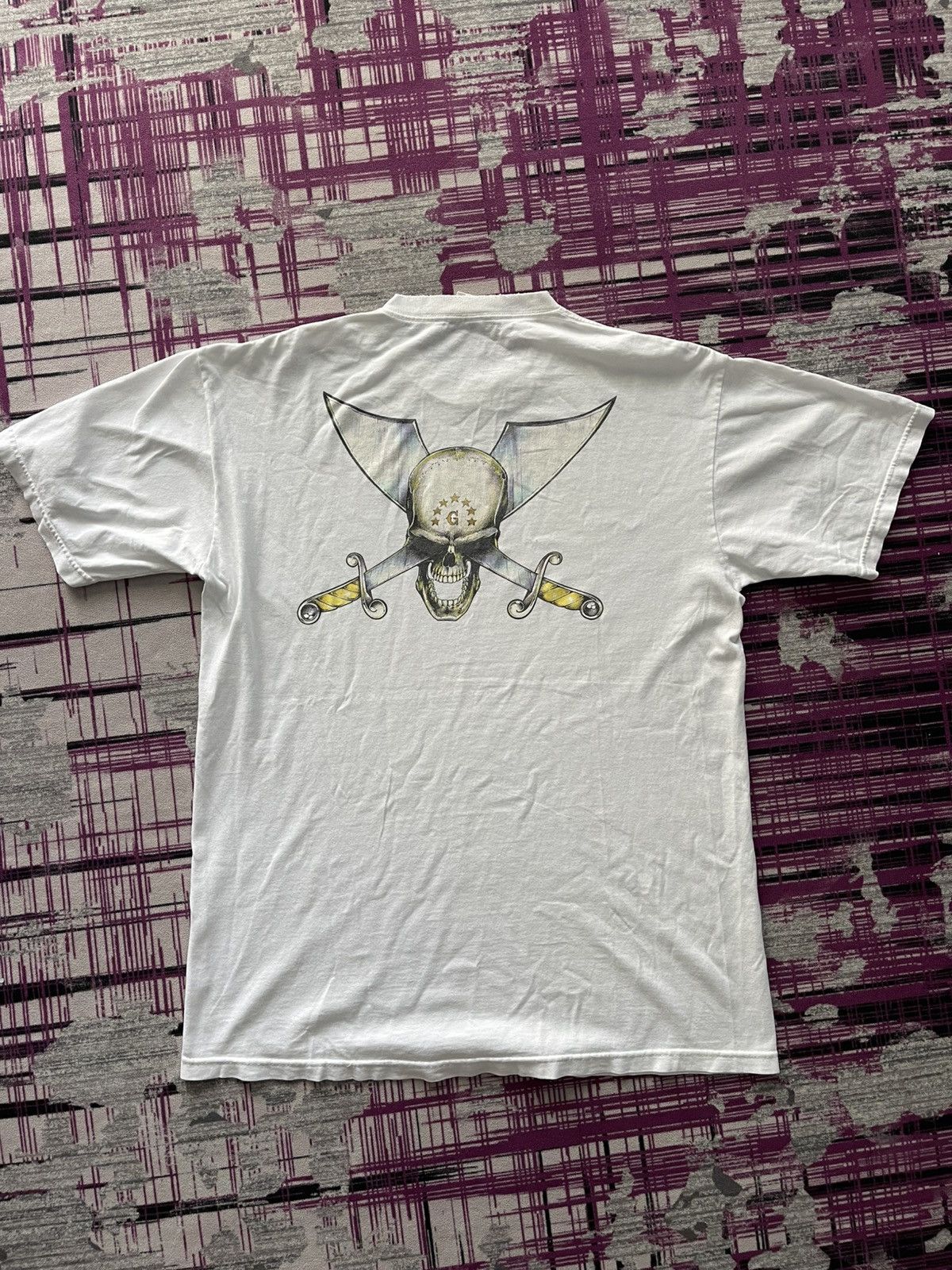 Supreme VINTAGE Y2K SUPREME SKULL SWORD TEE VERY RARE Size US L / EU 52-54 / 3 - 1 Thumbnail