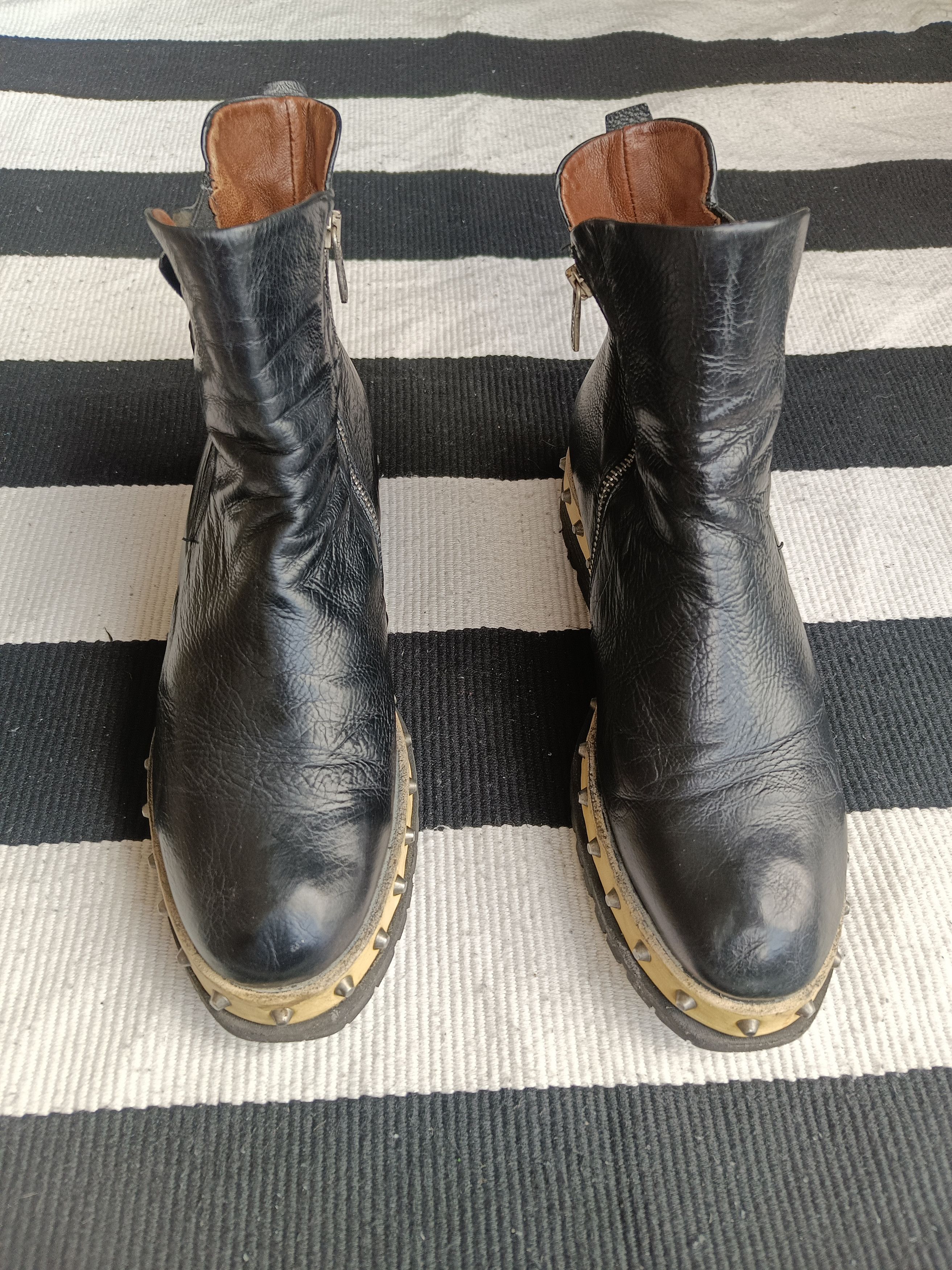 A.S.98 A.S. 98 studded Chelsea chunky boots avant garde Size US 11 / IT 41 - 2 Thumbnail