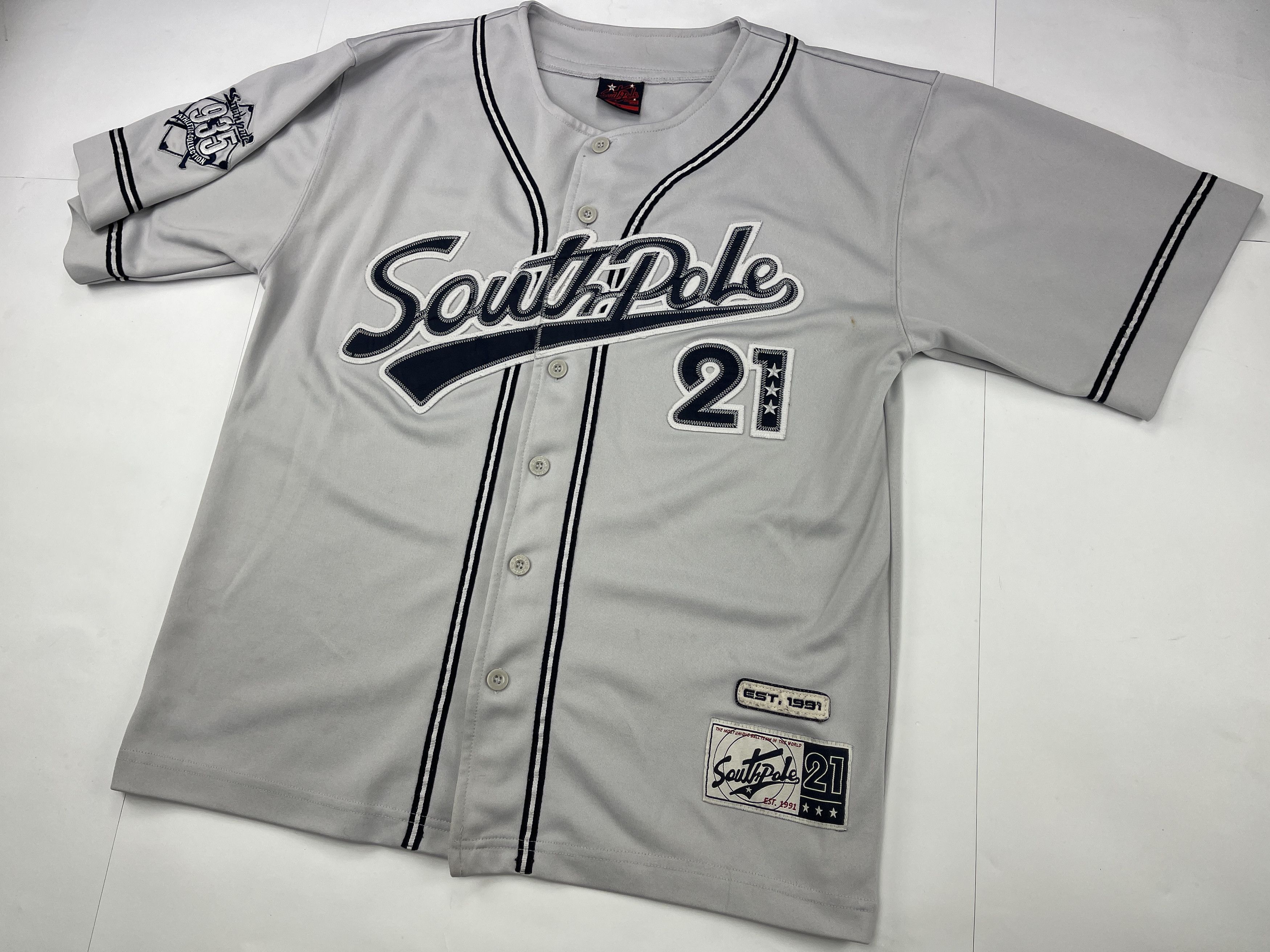 Southpole SOUTHPOLE jersey, vintage South Pole t-shirt, 90s skater L Size US L / EU 52-54 / 3 - 3 Thumbnail