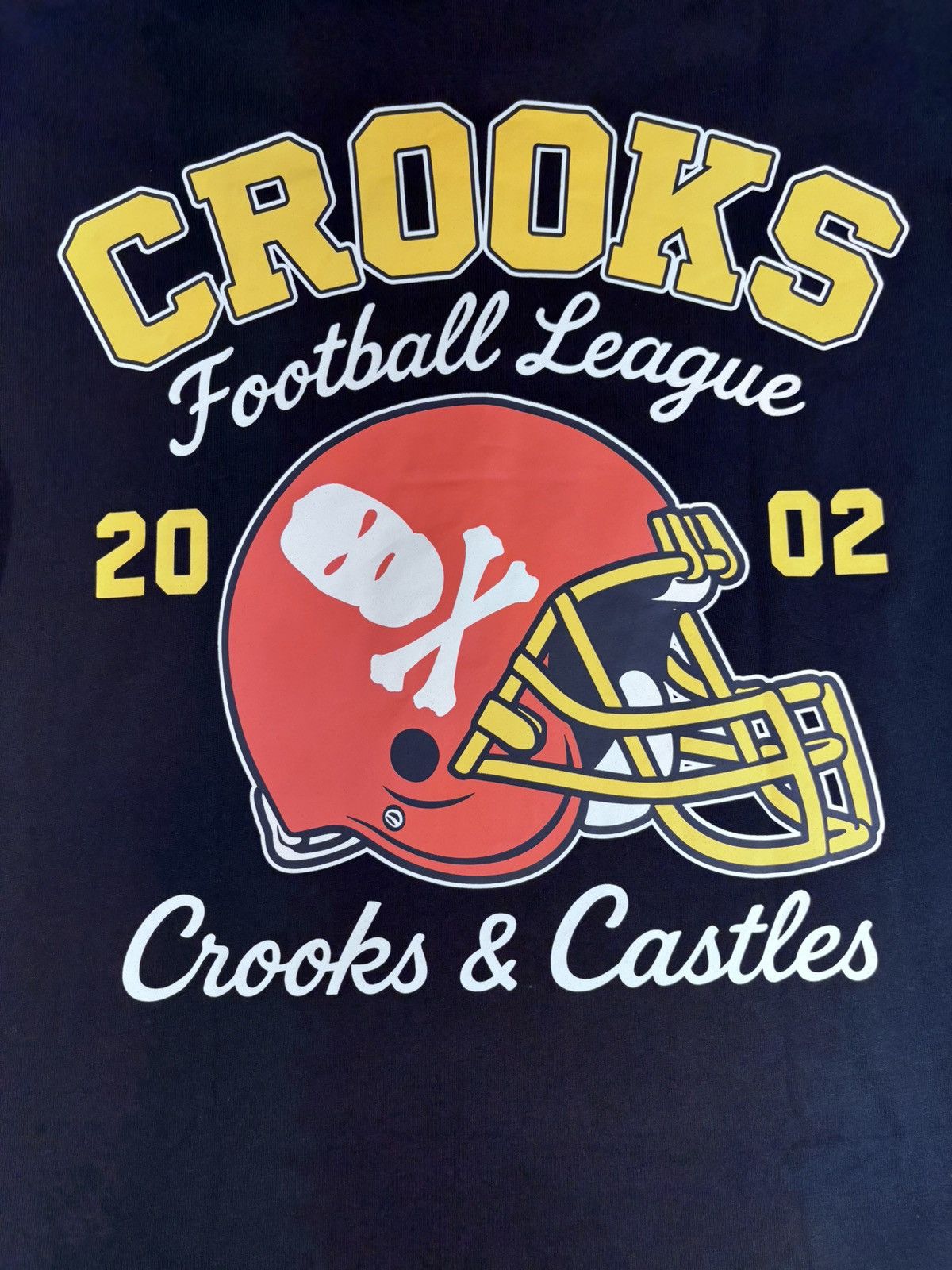 Crooks & Castles Crooks & Castles Troublemakers Football League Tee NWT Size US M / EU 48-50 / 2 - 8 Thumbnail