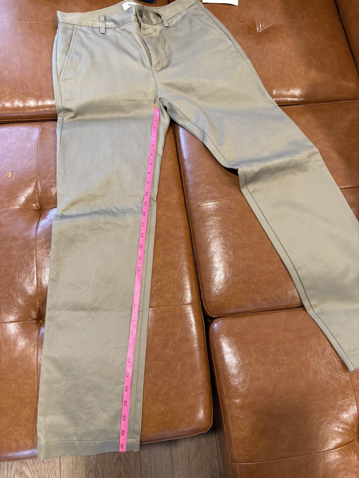 Celine Celine CHINOS IN TWILL Size US 29 - 9 Thumbnail