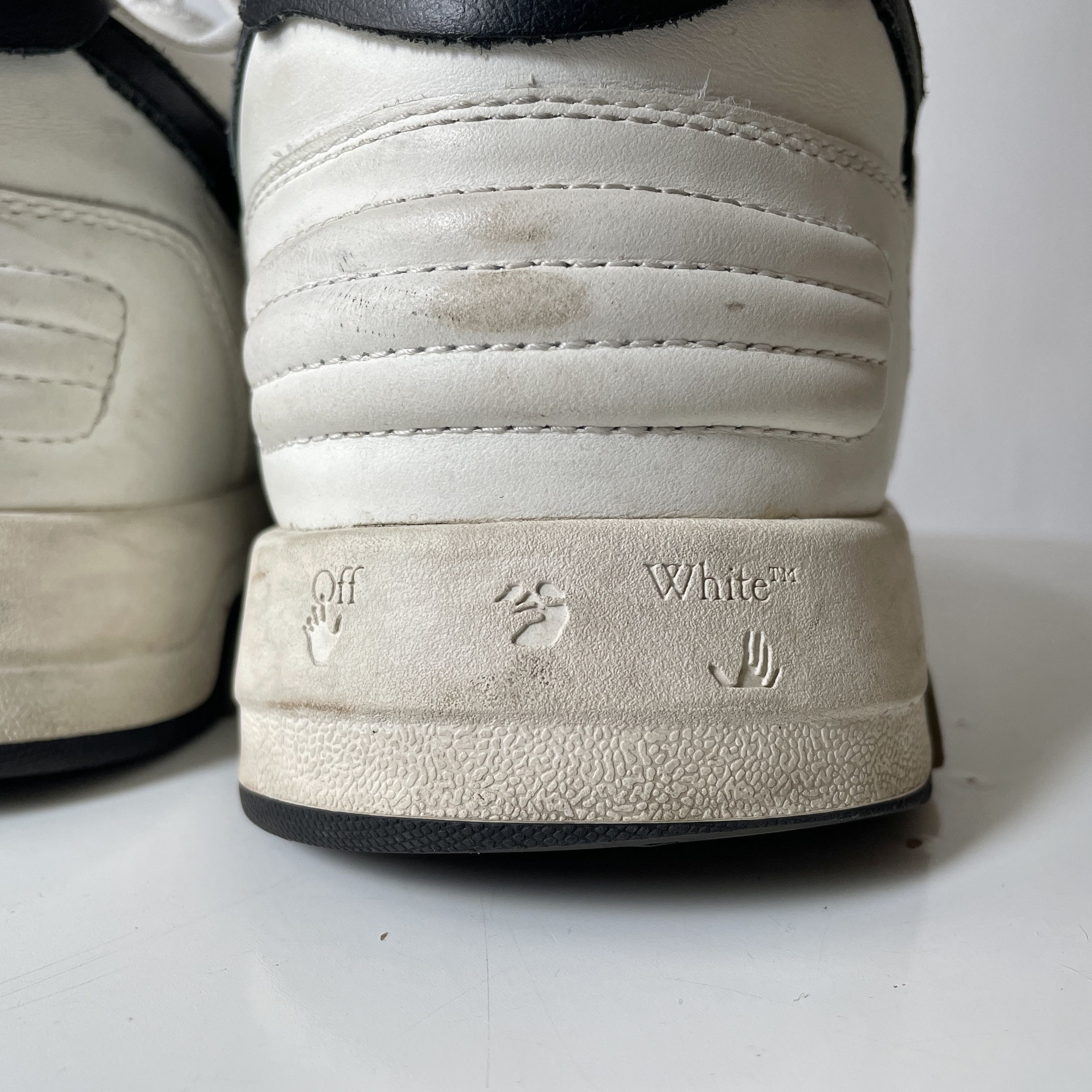 Off-White Off-White Out of Office ' White, Black ' Size 45 Size US 12 / EU 45 - 6 Thumbnail