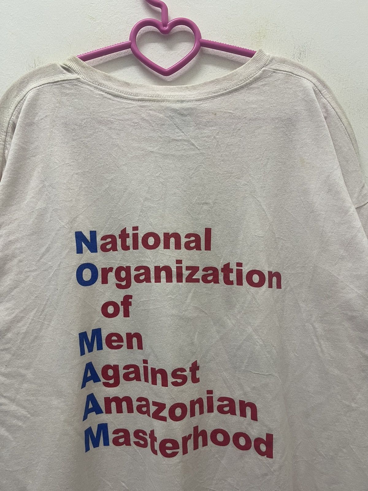 Vintage Rare Vintage NO MA’AM Spell Out Big Logo Thrashed Size US XL / EU 56 / 4 - 5 Thumbnail