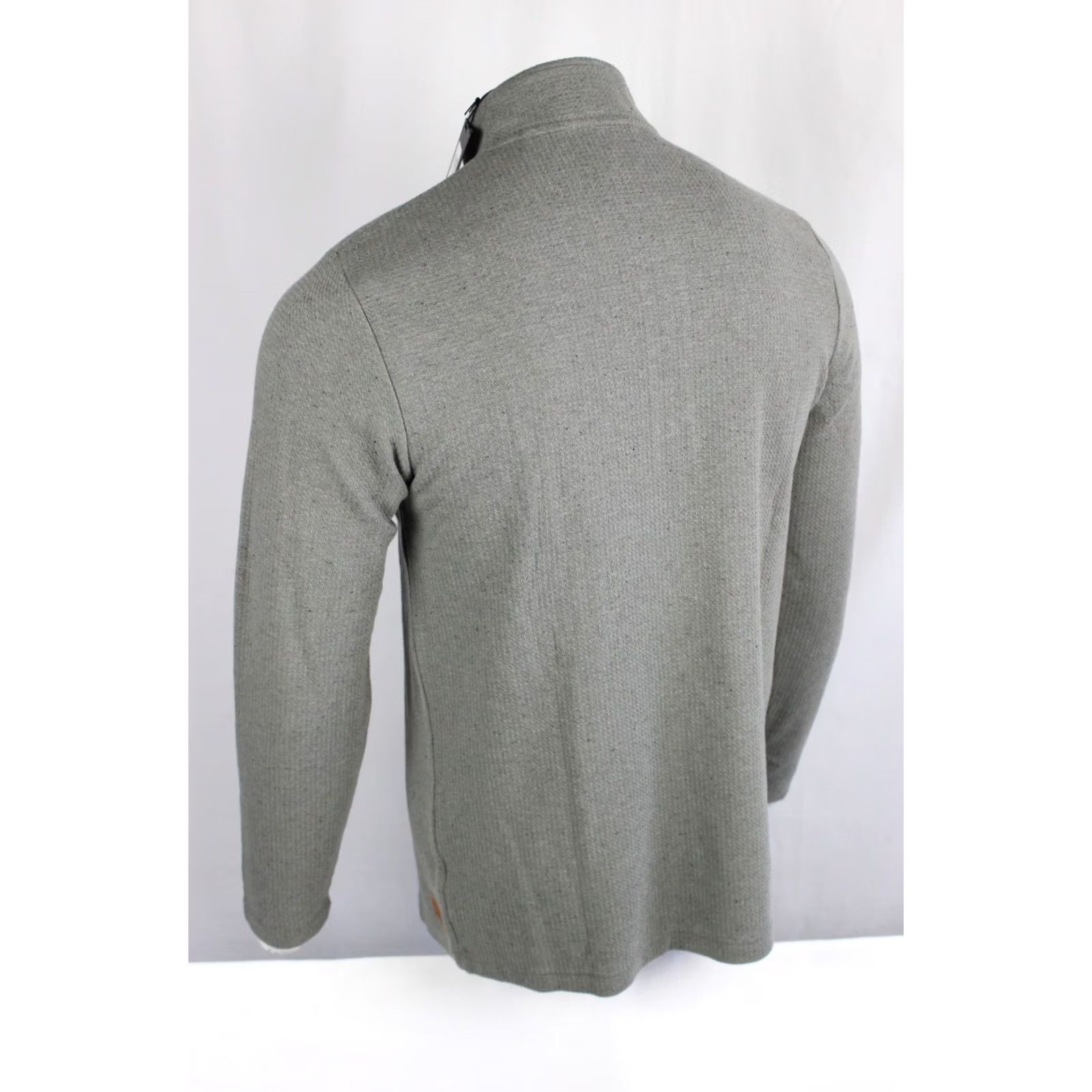 TravisMathew Travis Mathew Men's Airport Lounge 1/4 Zip Pullover M Medium Gray Shirt Size US M / EU 48-50 / 2 - 2 Thumbnail