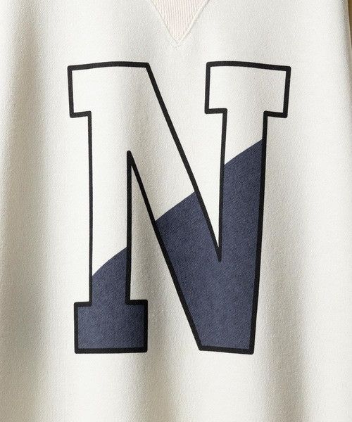 Number (N)ine number nine VINTAGE GAZETTE N-LOGO CREWNECK SWEATSHIRT Size US L / EU 52-54 / 3 - 2 Thumbnail