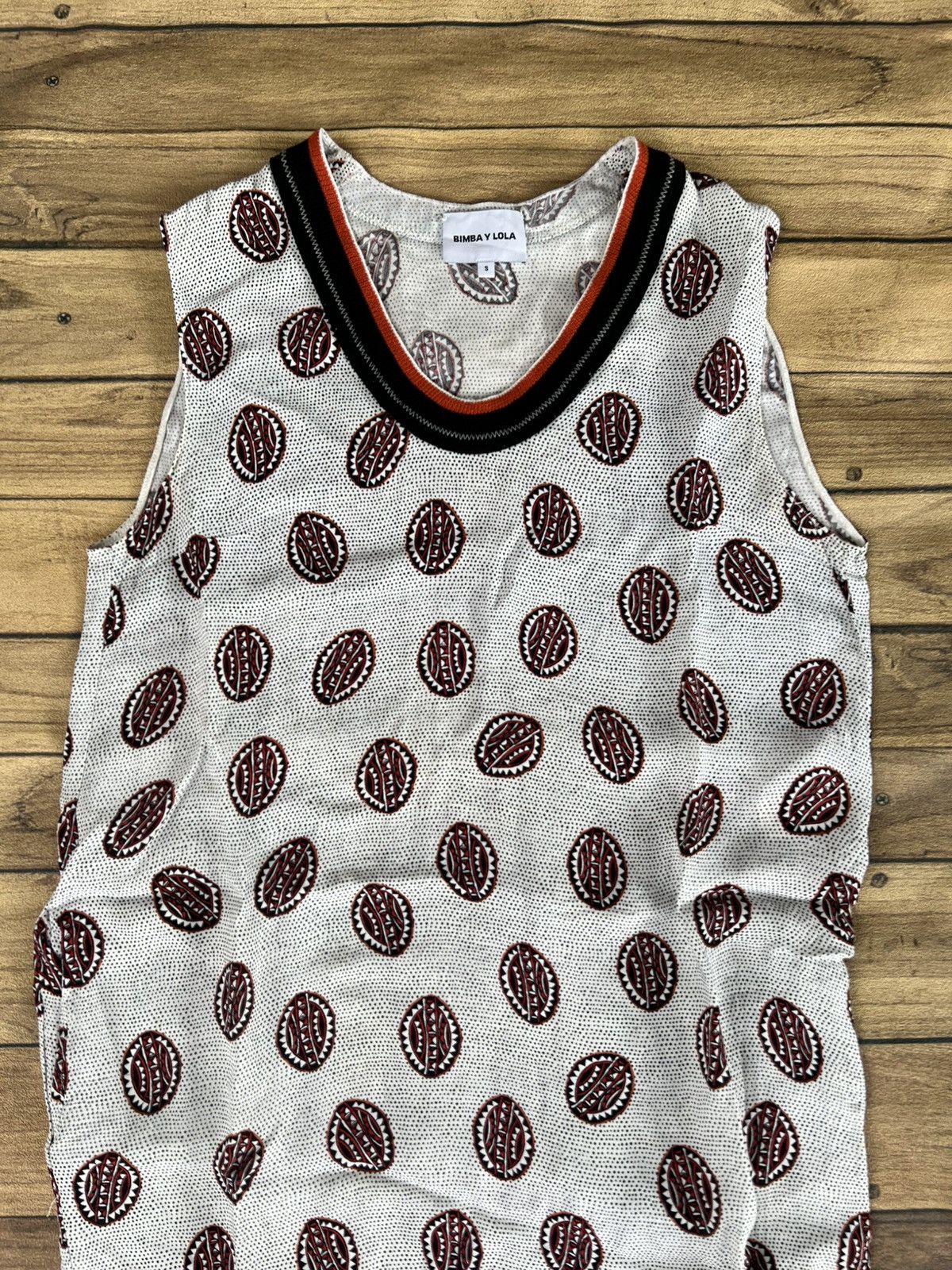 BIMBA Y LOLA Bimba y lola mini dress fullkadot with ornament print Size S / US 4 / IT 40 - 2 Thumbnail