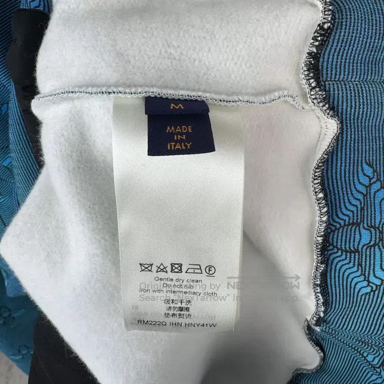 Louis Vuitton Louis Vuitton Blue gradient printed sweatshirt Size US M / EU 48-50 / 2 - 5 Thumbnail