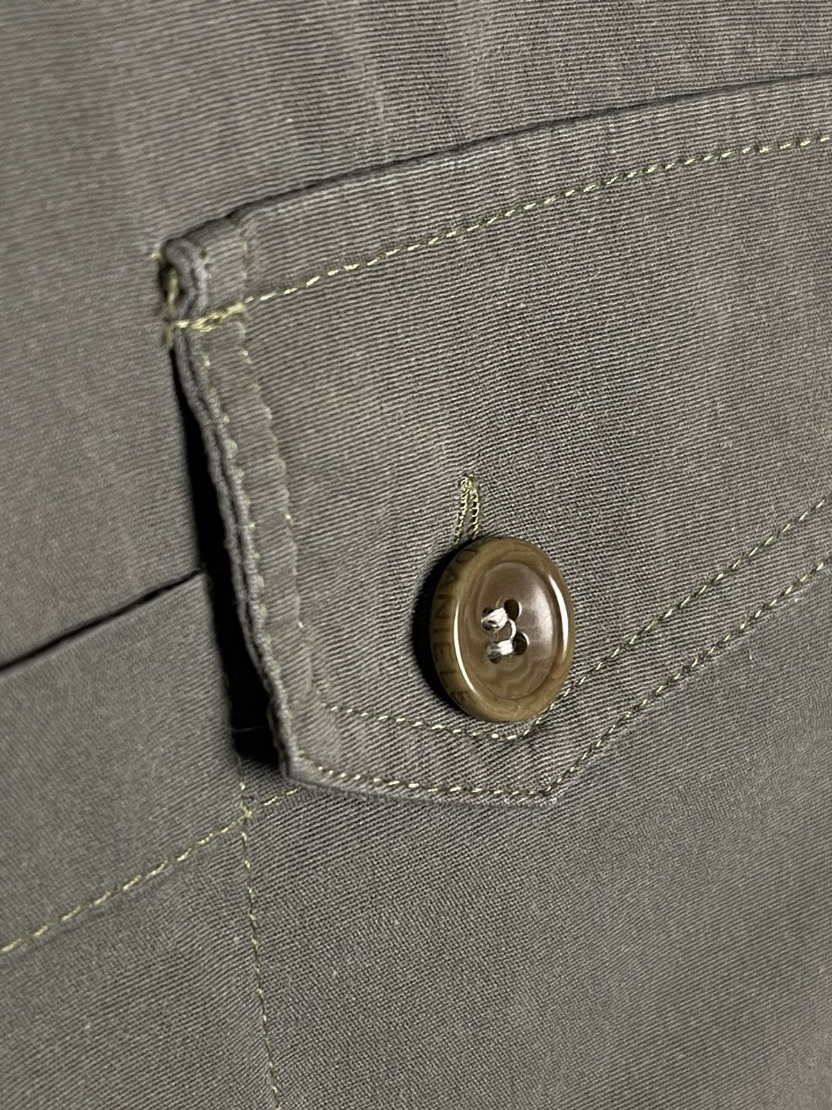 Daniele Alessandrini Daniele Alessandrini Italian Designer Khaki Shirt Size XL Size US XL / EU 56 / 4 - 14 Thumbnail