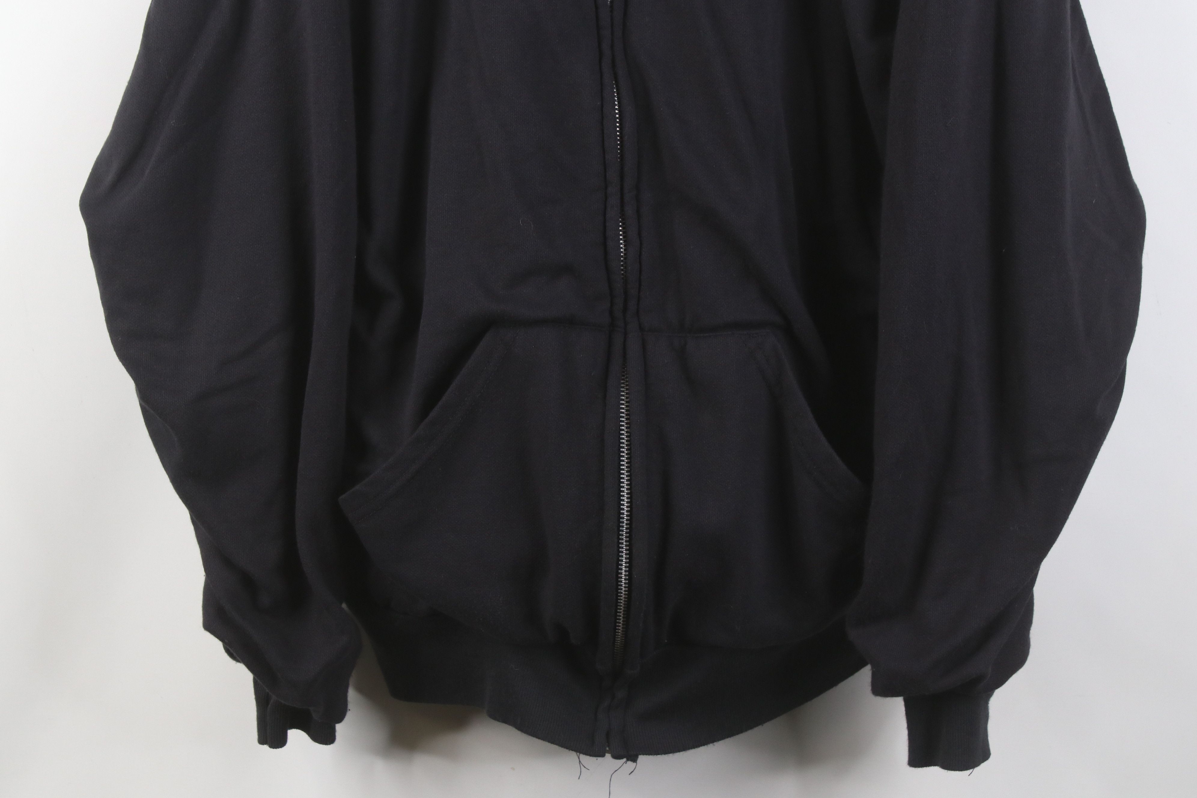 Vintage Vintage 80s 90s Streetwear Knit Lined Full Zip Hoodie USA Size US XL / EU 56 / 4 - 3 Thumbnail