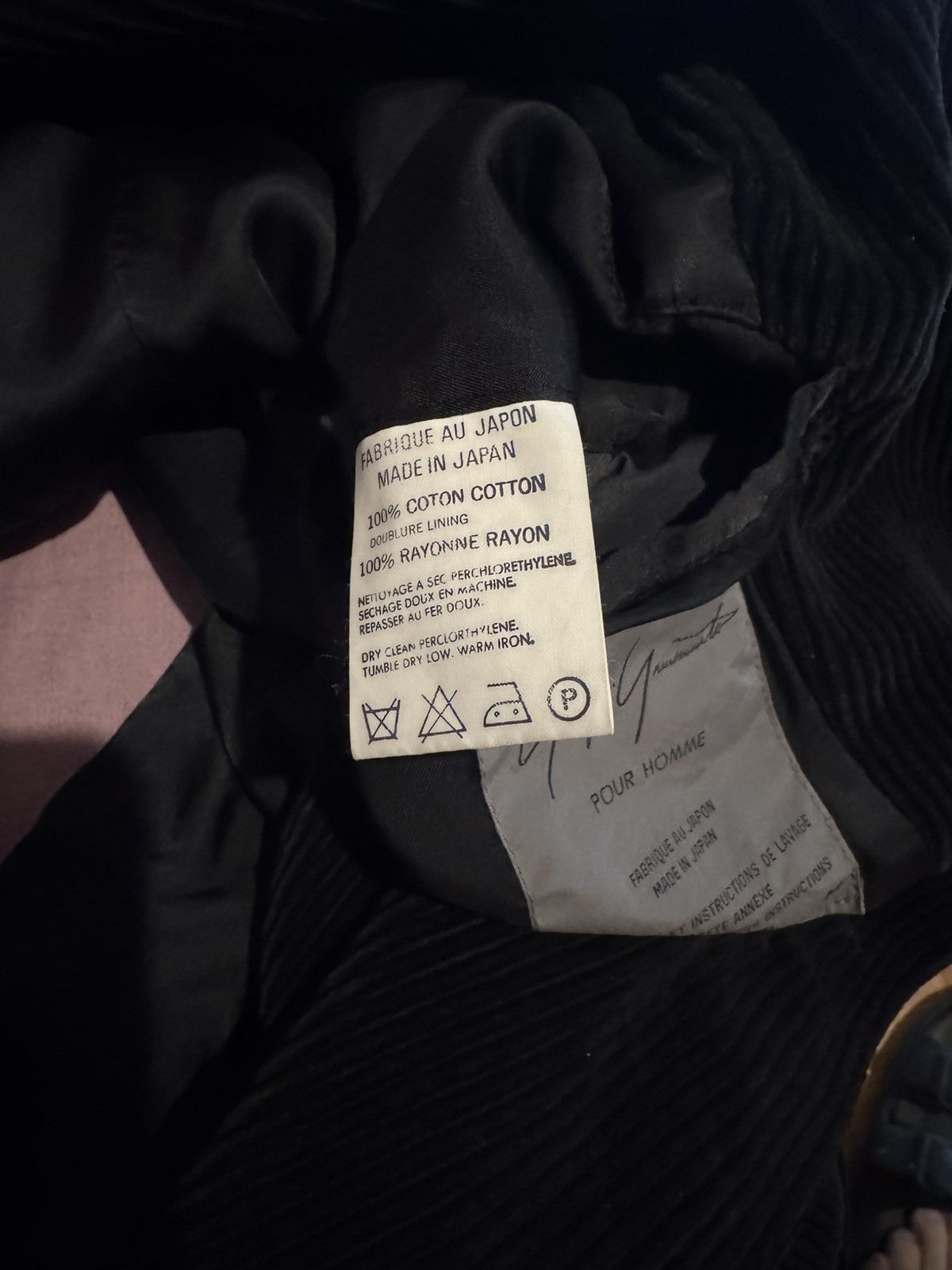 Yohji Yamamoto Yohji Yamamoto Black Corduroy Trench Coat Size US M / EU 48-50 / 2 - 10 Thumbnail