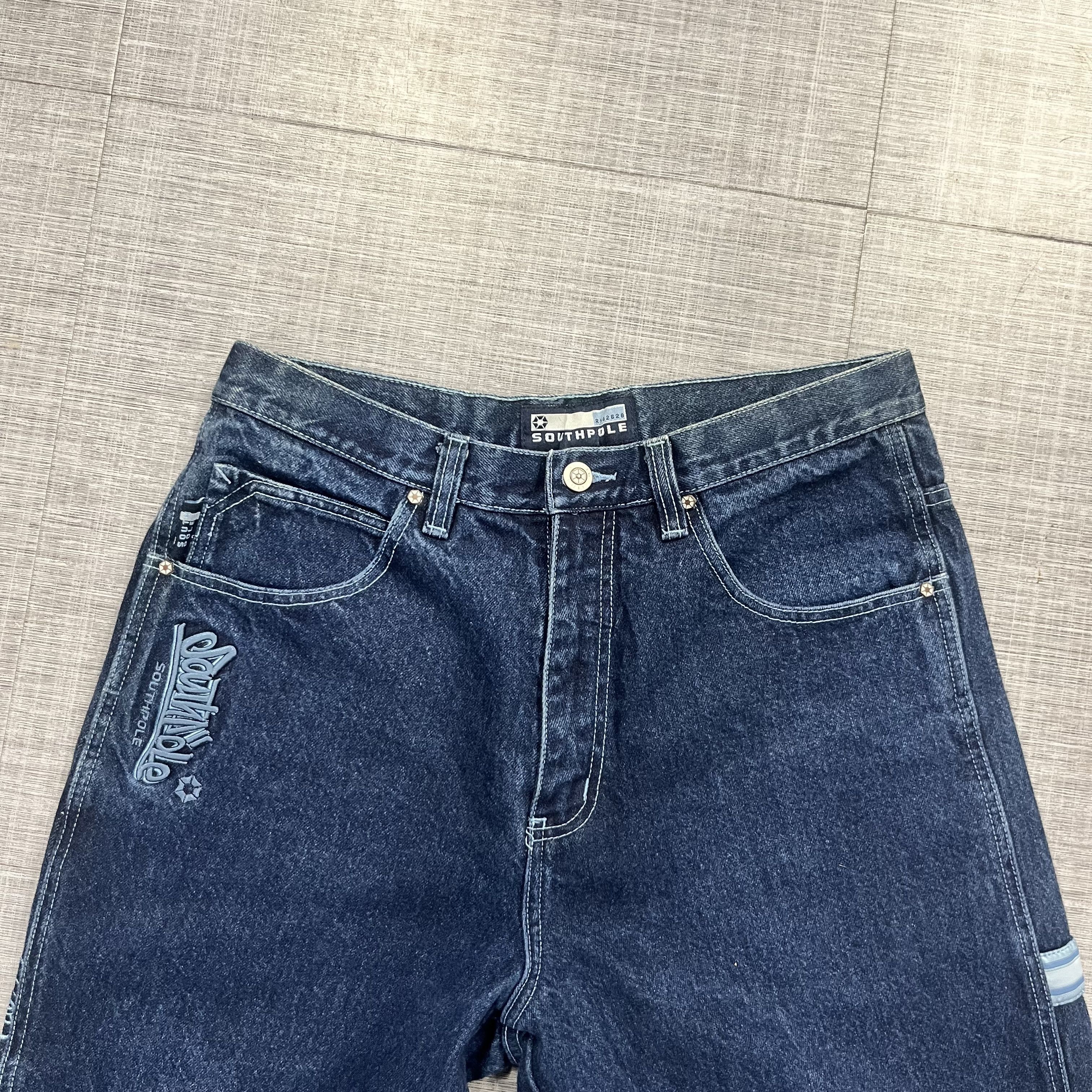 JNCO × Southpole Crazy VTG Y2k Embroderd South Pole Jeans Size US 34 / EU 50 - 4 Thumbnail