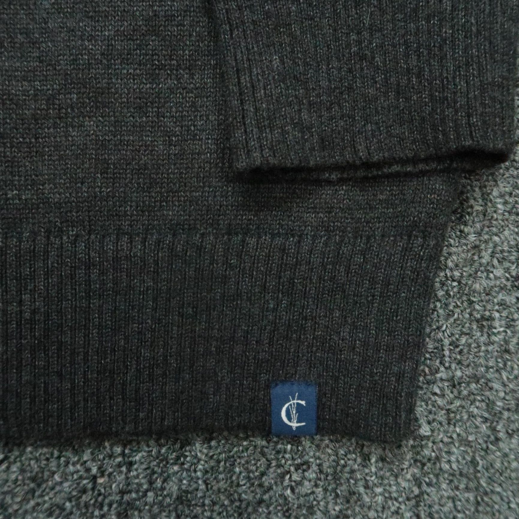 Vintage VINTAGE Criquet Shirt Men XL Gray Alpaca Cotton Polyester Polo Pullover Knit Long Sleeve Button Collar Spread Size 2XL (Oversized) Mens Size US XXL / EU 58 / 5 - 4 Thumbnail