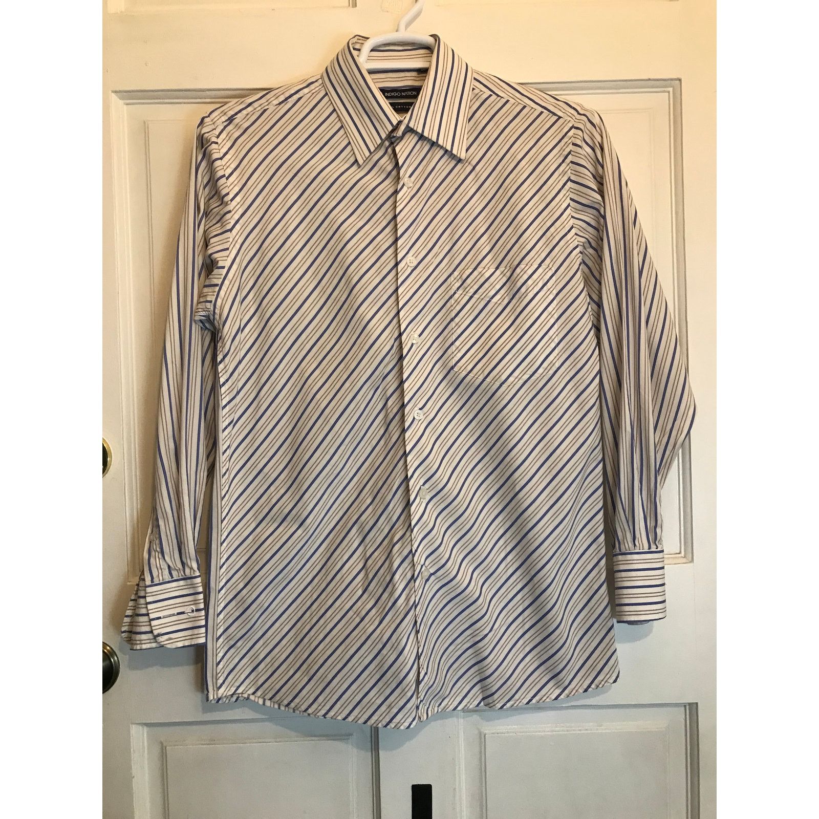 Indigo INDIGO NATION Shirt Men’s M (40 CM) Multicolored LS Size US M / EU 48-50 / 2 - 1 Thumbnail