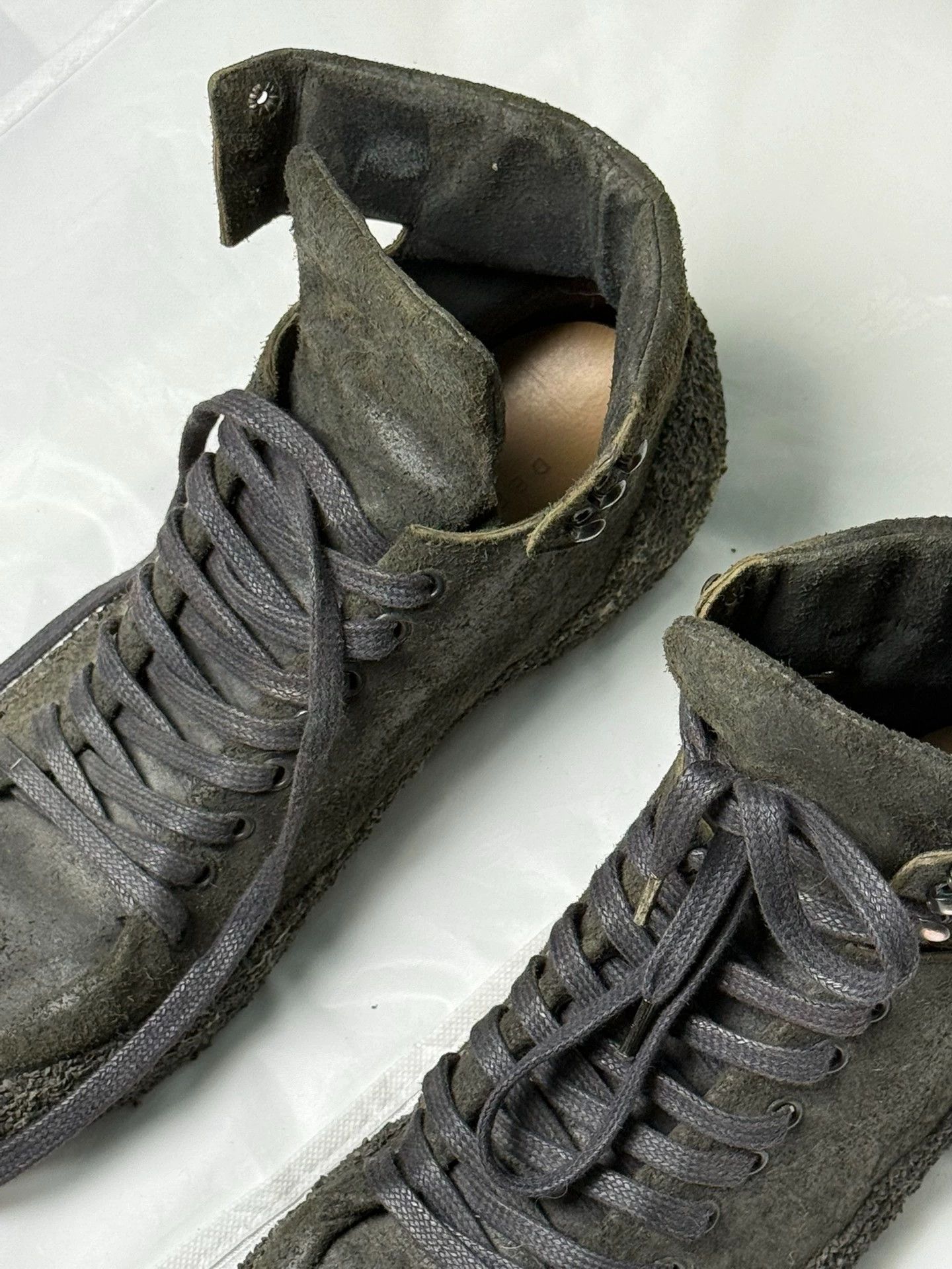 Other DeeptiBarth Stone Vulc Sneakers Horsehide Sz42 Worn 2x Size US 9 / EU 42 - 7 Thumbnail