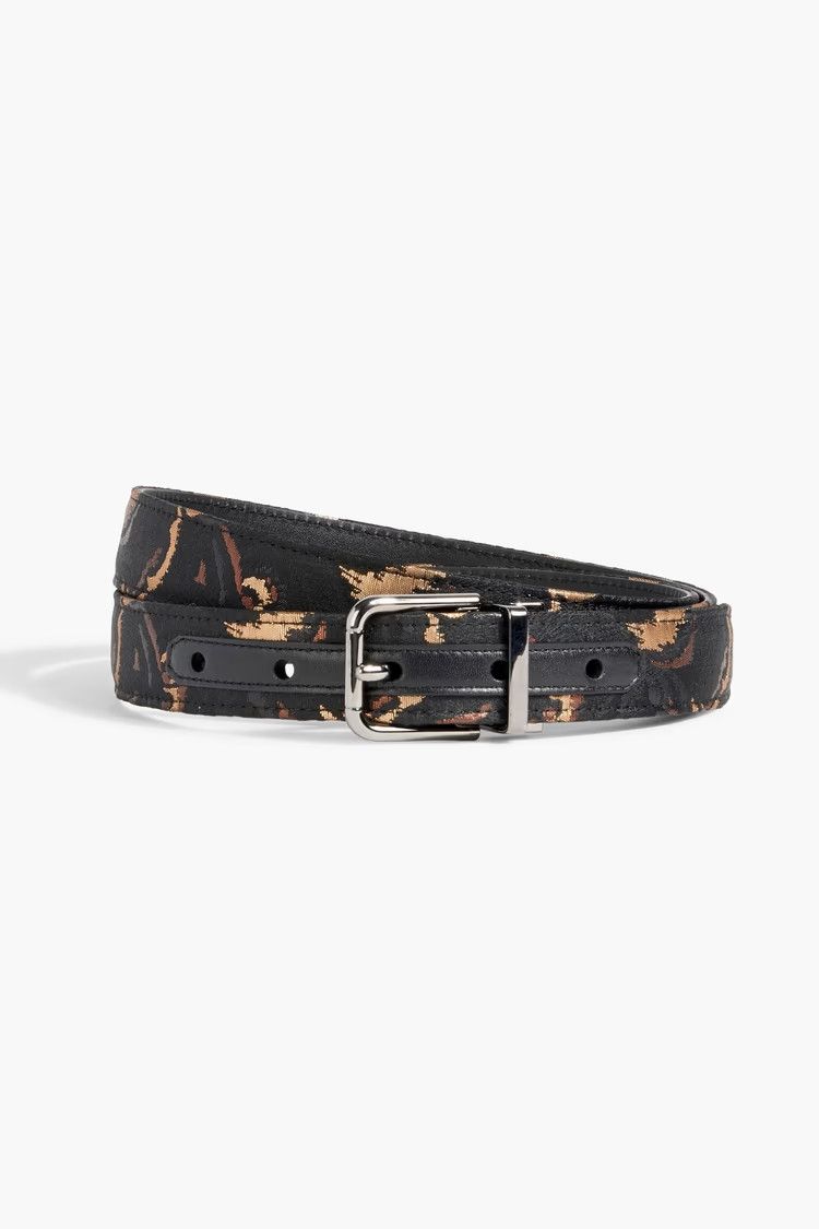 Dolce & Gabbana o1y1224 Size: 39.5 = 100 / Leather Belt in Multicolor Size 40 - 1 Thumbnail