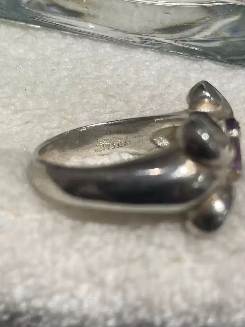 Jean Paul Gaultier Jean Paul Gaultier amethyst ring-2508 Size ONE SIZE - 3 Thumbnail