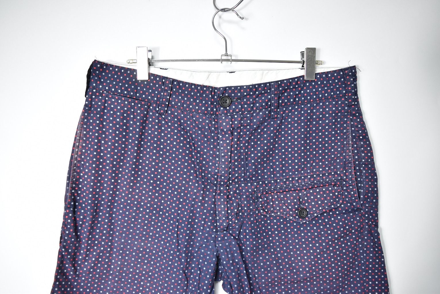 Engineered Garments polka dot shorts 27114 - 732 72 Size US 32 / EU 48 - 3 Thumbnail
