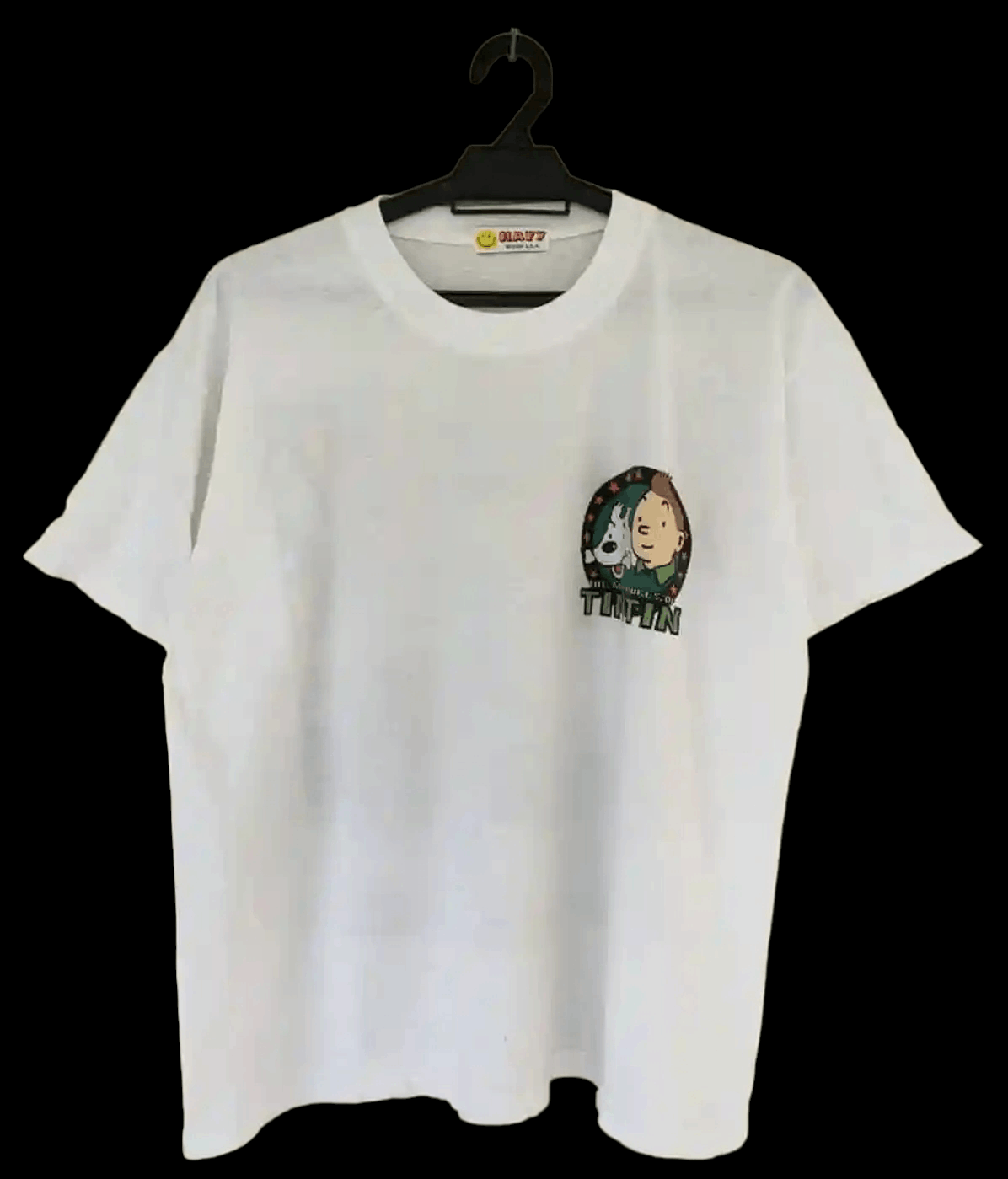Cartoon Network Vintage Tintin Backhit Print Size US L / EU 52-54 / 3 - 2 Thumbnail
