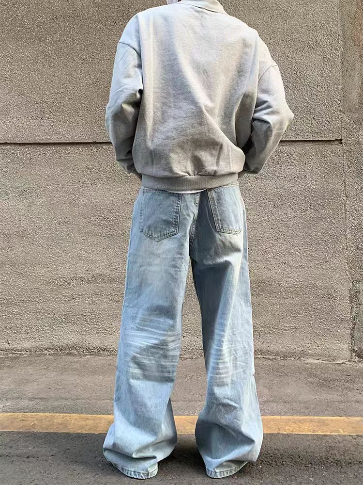 Vintage Washed Y2K Vintage Relaxed Jeans Size US 32 / EU 48 - 3 Thumbnail
