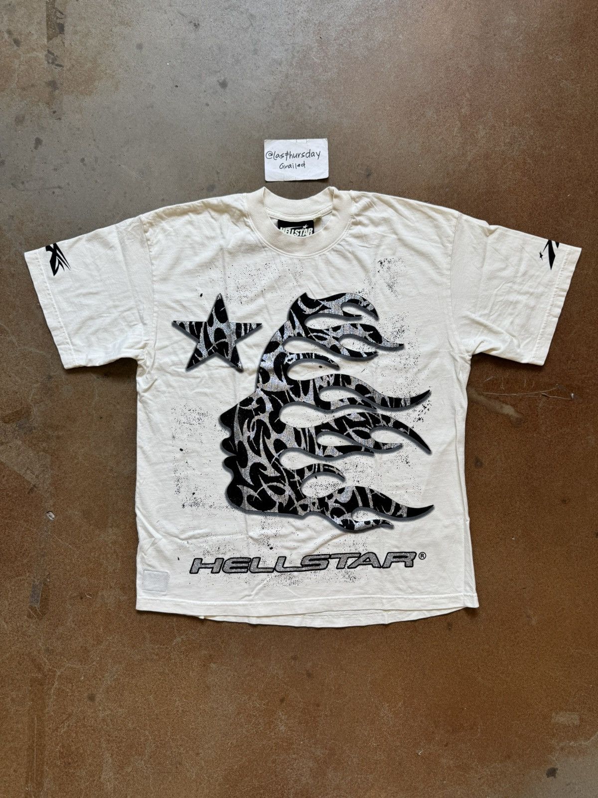 半袖Tシャツ T-Shirt ☆ HELLSTAR THORN Glitter