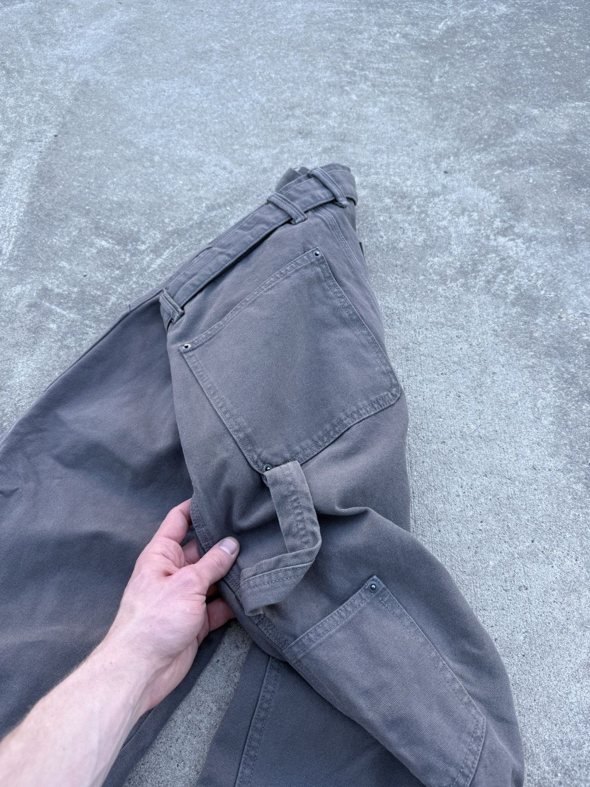 Vintage Vintage Y2K work wear streetwear wide avantgarde jeans Size US 34 / EU 50 - 9 Thumbnail