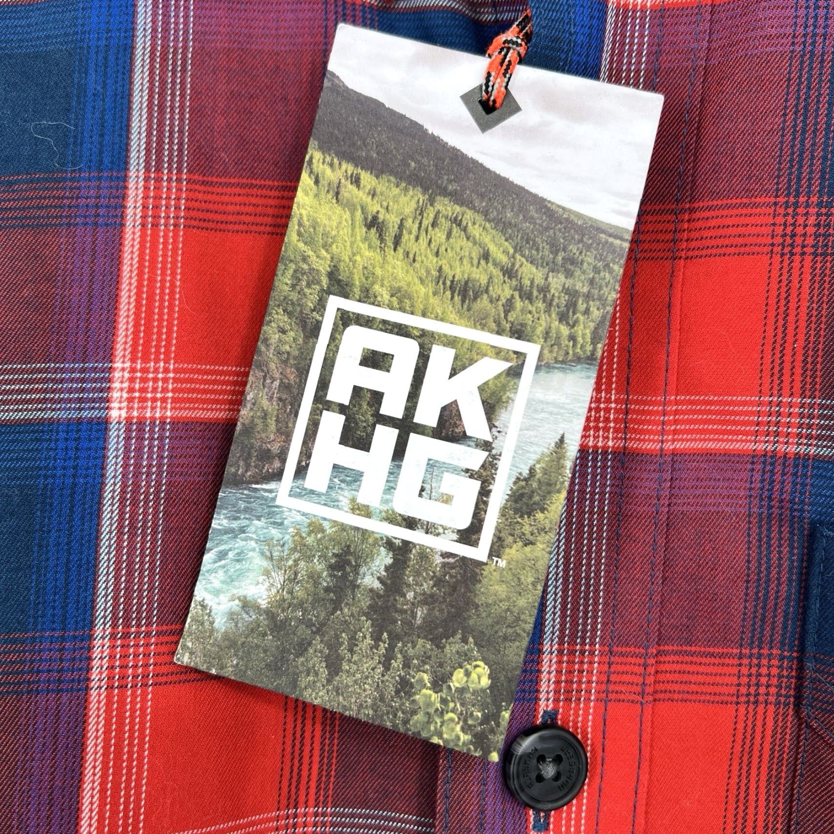 Vintage Duluth Men’s AKHG Standard Fit Red Button-Down Plaid Shirt XL NWT Size US XL / EU 56 / 4 - 4 Thumbnail