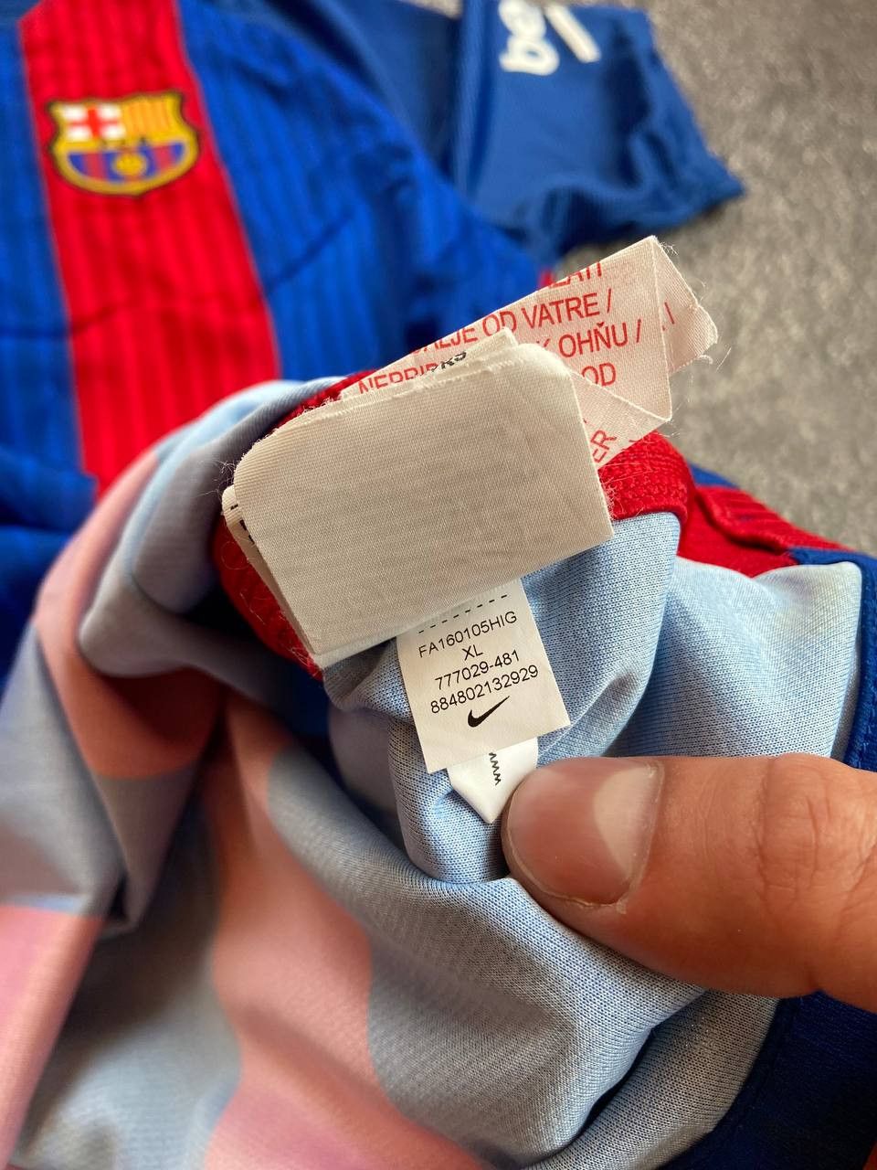 Nike Nike Barcelona 2016 young size XL Men S Size US S / EU 44-46 / 1 - 8 Thumbnail