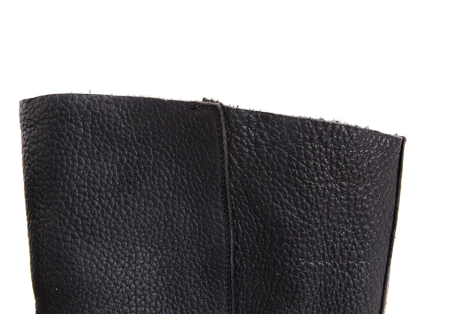Yohji Yamamoto Yohji Yamamoto Leather Long Boots Black 26cm Size US 9 / EU 42 - 9 Thumbnail