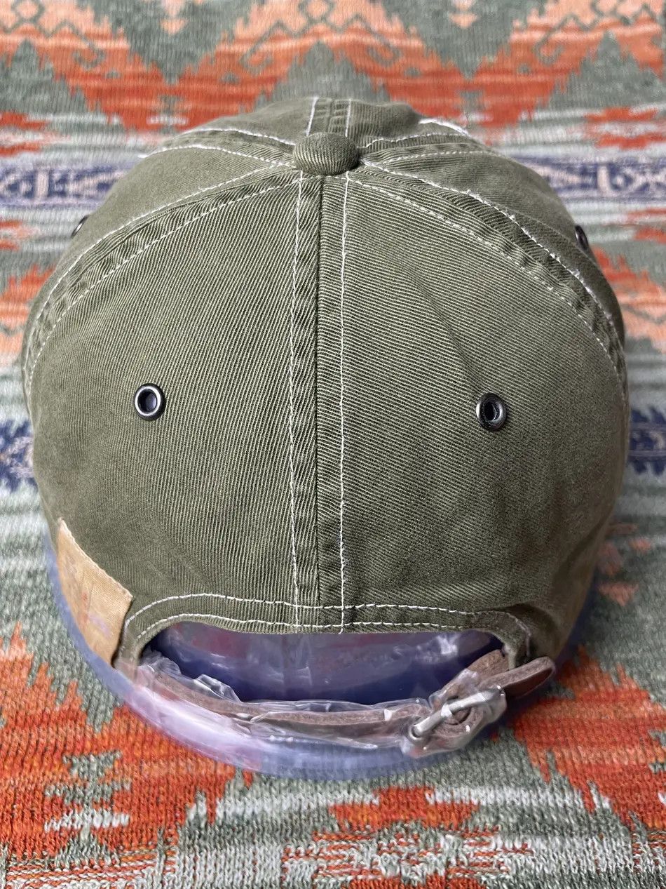 Polo Ralph Lauren Polo Ralph Lauren Rare Leather Baseball Hat cap Size ONE SIZE - 4 Thumbnail