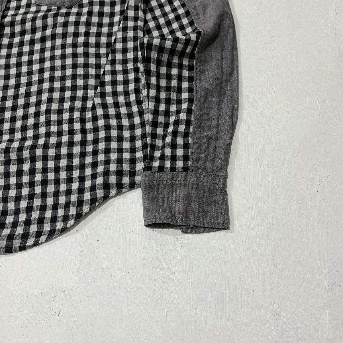 Japanese Brand PPFM Checkerd Button Up Shirt Size US M / EU 48-50 / 2 - 5 Thumbnail