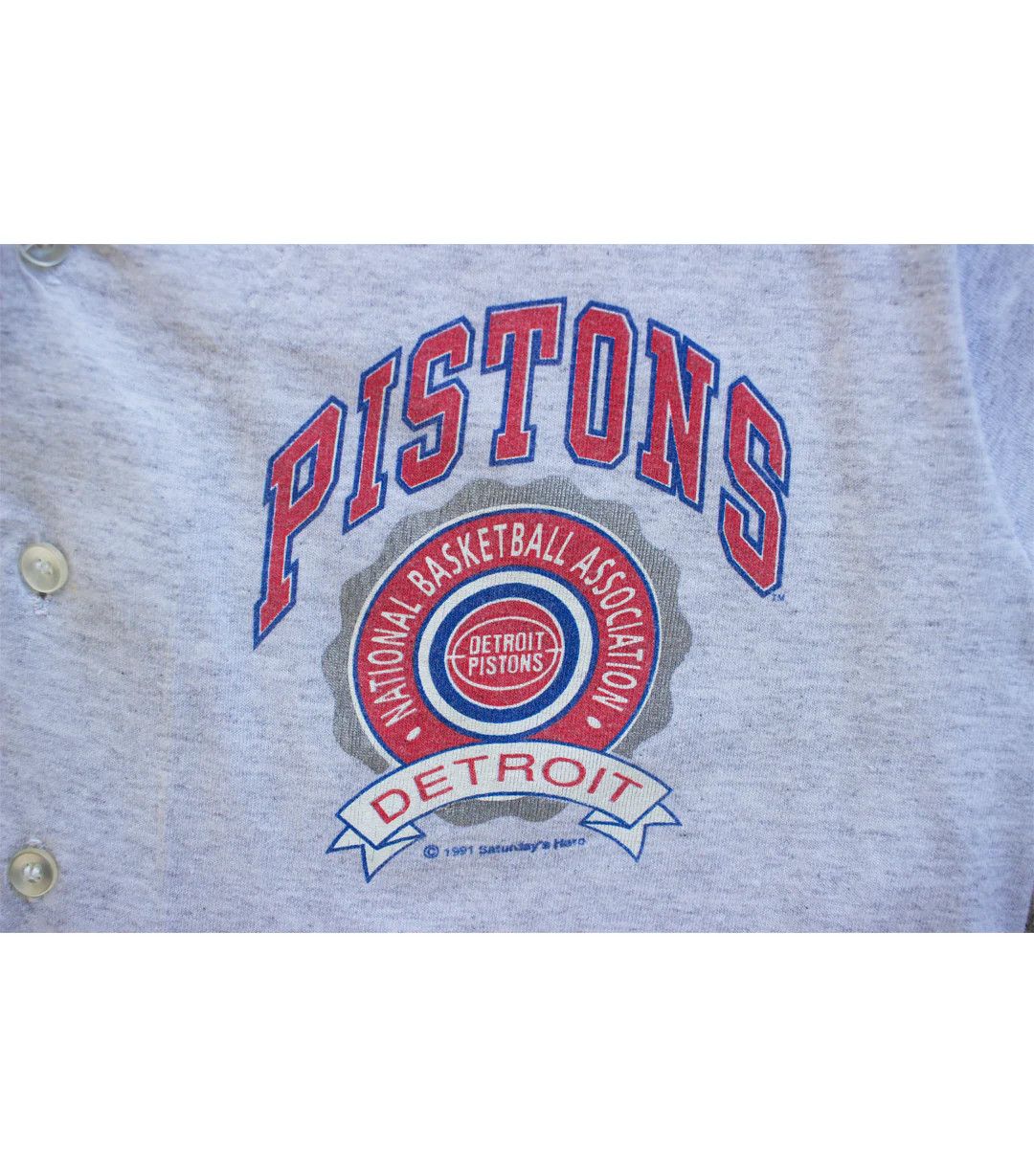 Vintage 1991 Vintage Detroit Pistons Jersey Size US S / EU 44-46 / 1 - 4 Thumbnail