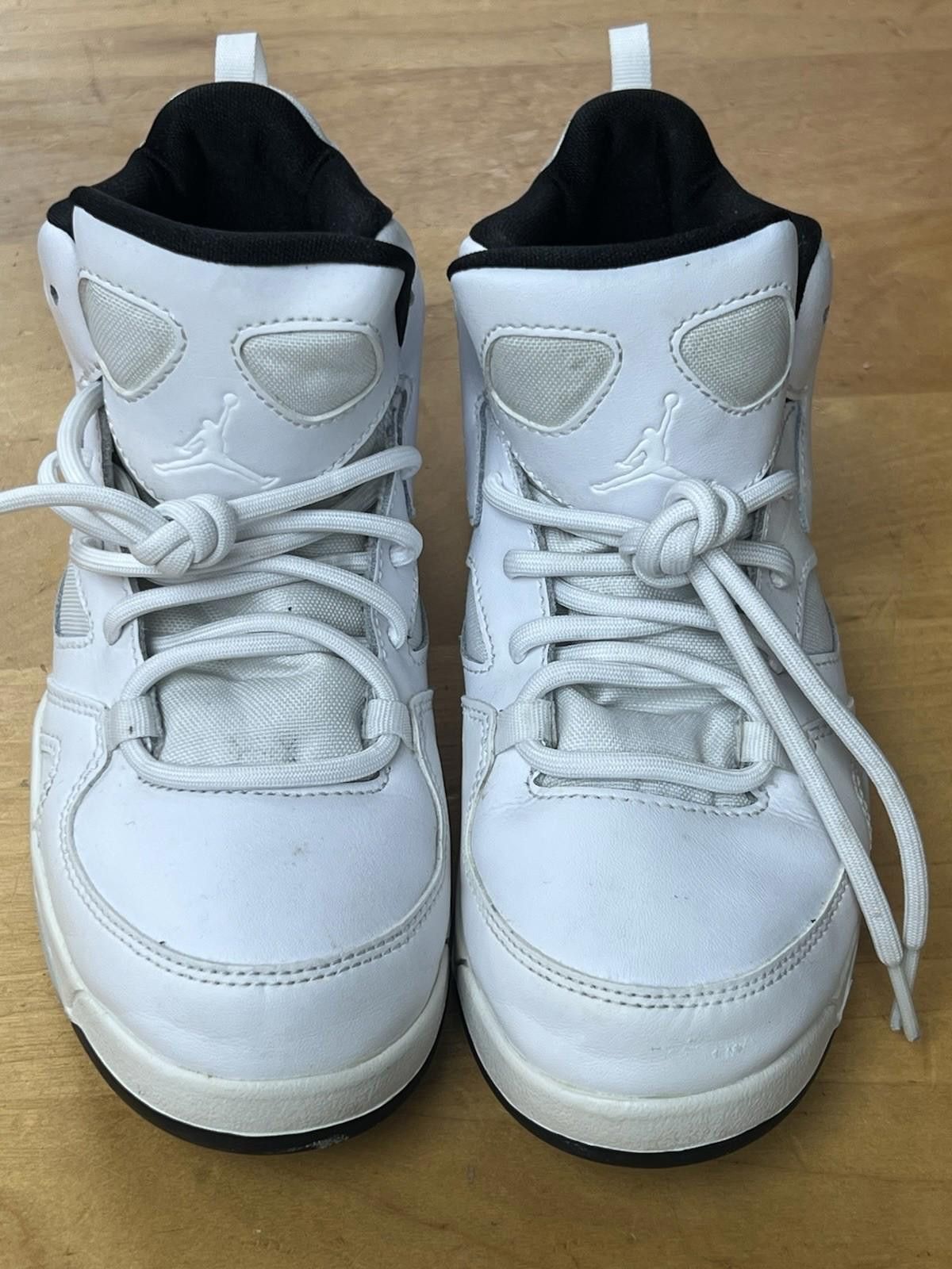 Nike Nike Jordan Flight Club 91 "White Metallic Silver" Size 2.5y Size ONE SIZE - 1 Thumbnail