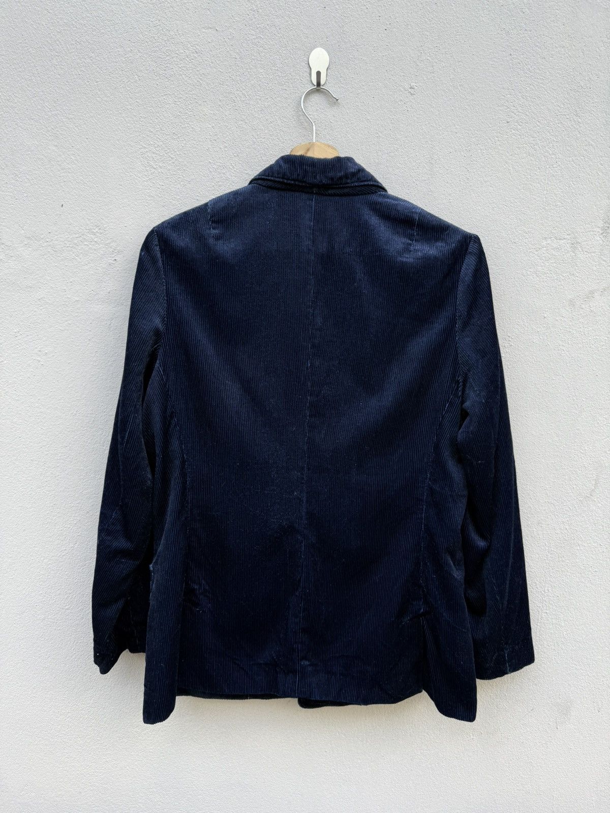 Blue Blue Japan 🔥RARE🔥BLUEBLUE JAPAN Pure Indigo “Arigato” Corduroy Blazer Size 40S - 7 Thumbnail