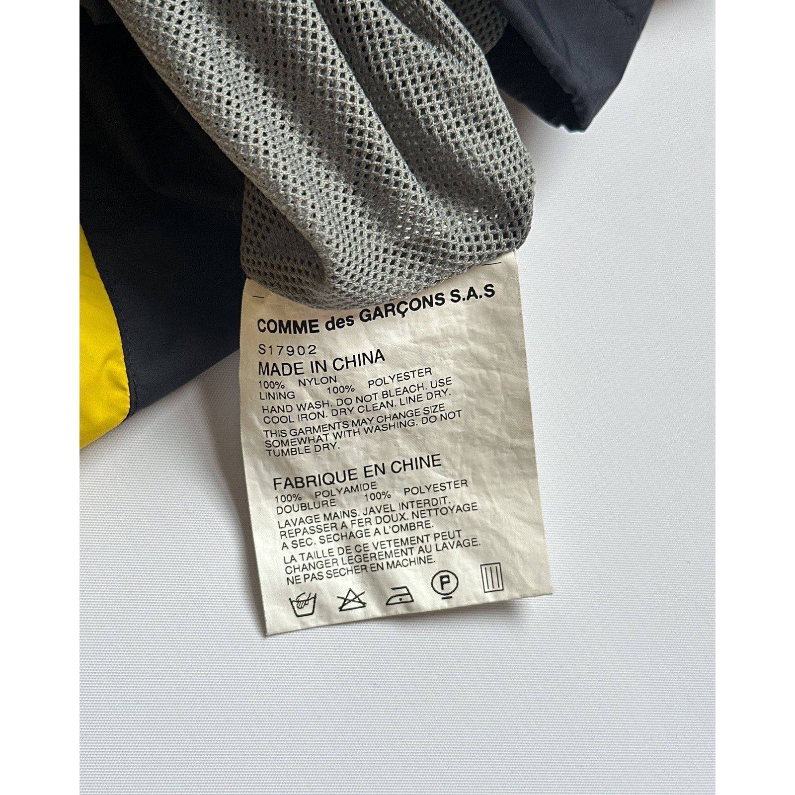Comme des Garcons Comme des Garcons SHIRT 2009 Paneled Zip Jacket Size US S / EU 44-46 / 1 - 8 Thumbnail