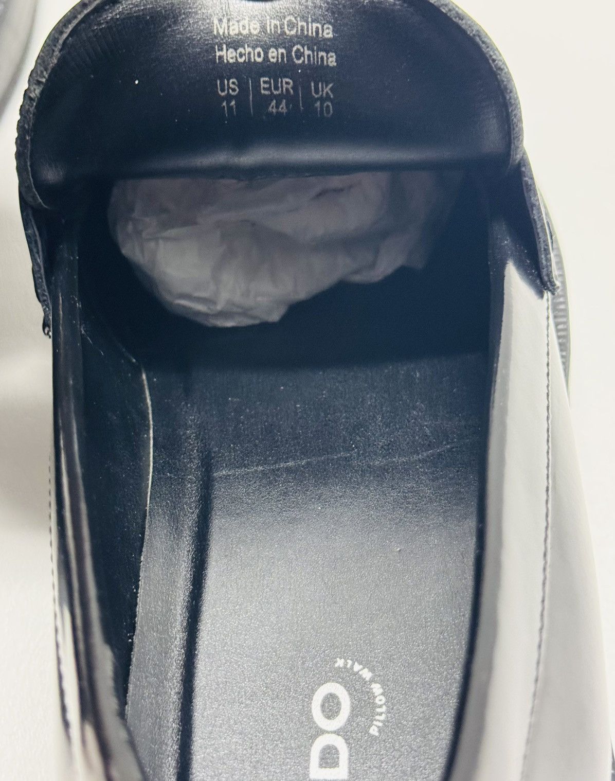 Aldo Aldo Onemath Slip on Loafers Black Size US 11 / EU 44 - 7 Thumbnail