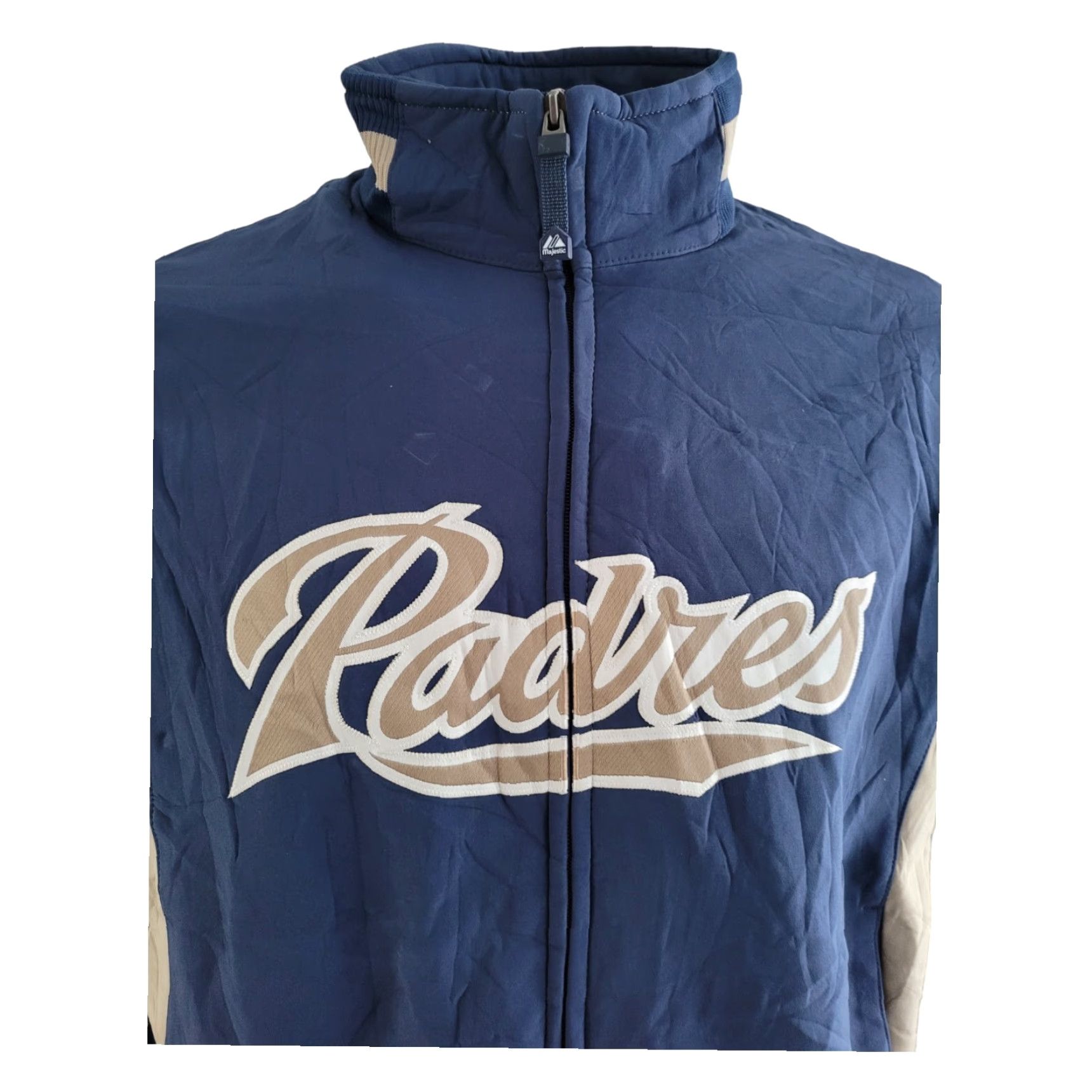 Vintage VINTAGE San Diego Padres Majestic Jacket XL Navy Therma Base Bomber Varsity Men’s Hoodie? Size US XL / EU 56 / 4 - 3 Thumbnail