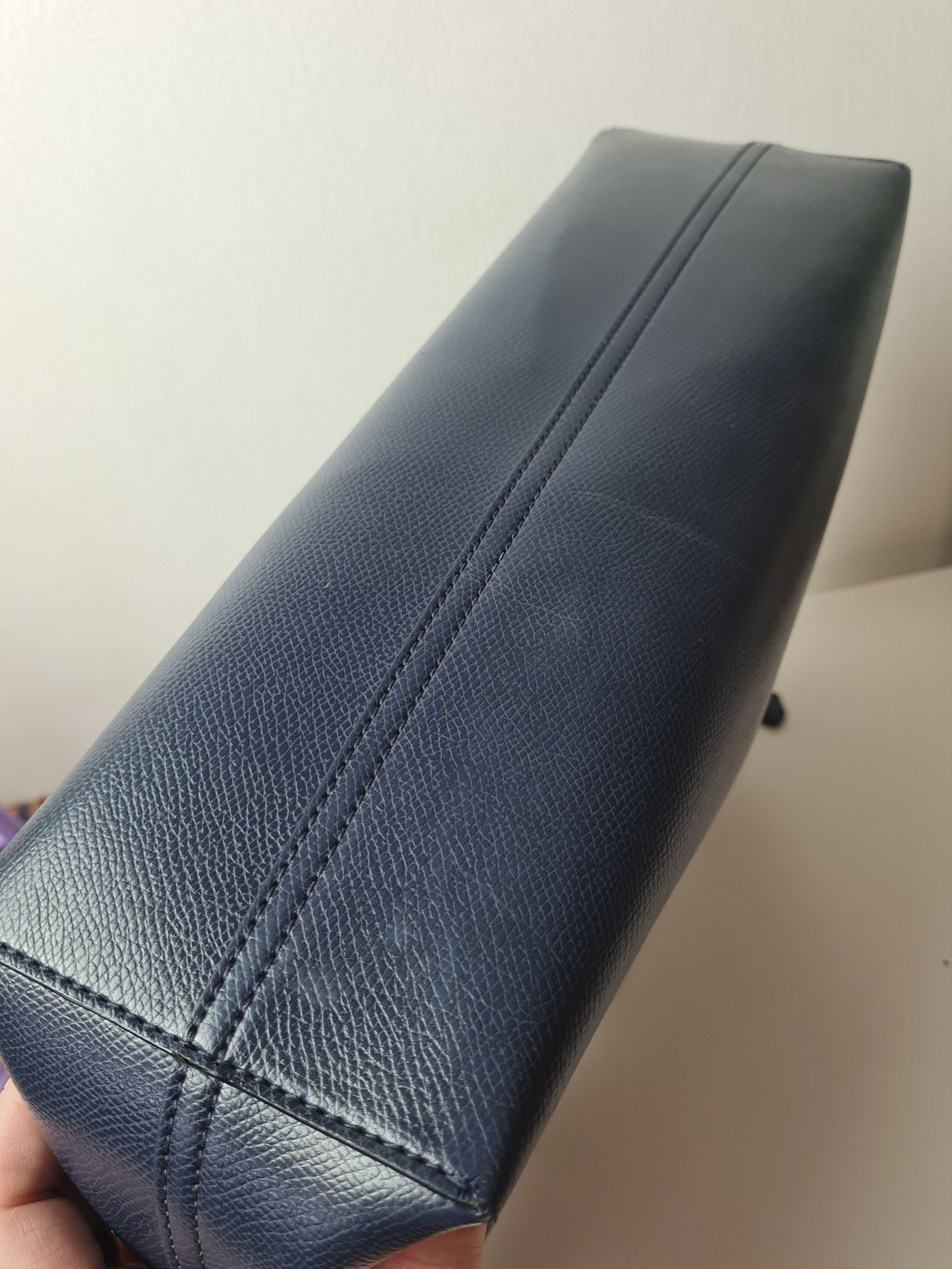 Emporio Armani Womens Vintage Emporio Armani Navy Shopper Bag Blue Size ONE SIZE - 15 Thumbnail