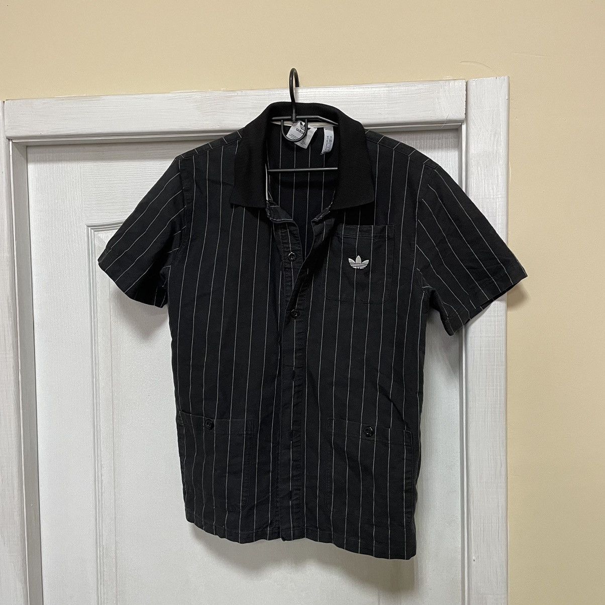 Adidas × Y-3 Adidas polo style Yohji Yamamoto Y-3 Pocket Logo Black Shirt Size US S / EU 44-46 / 1 - 1 Thumbnail