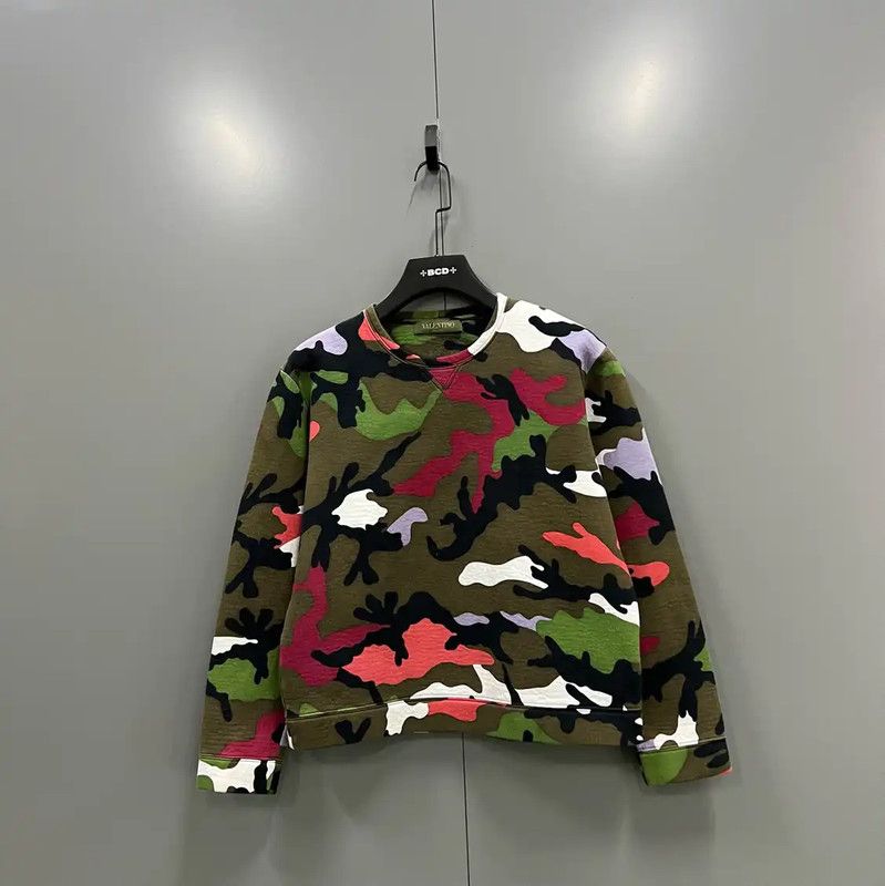 Valentino Valentino Multicolor Cotton Short Sleeve Sweatshirt 0089 Size S / US 4 / IT 40 - 1 Thumbnail
