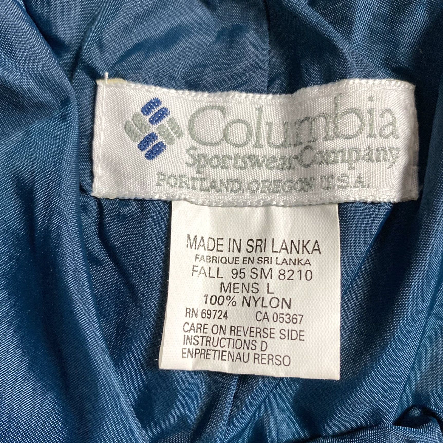 Vintage VINTAGE COLUMBIA POWER PANT MEN'S SKI PANT SHELL PEACOCK TEAL LARGE L INSEAM 31 PANTS BLOCK: ACTIVEWEAR 90s Mens Size US 33 - 4 Thumbnail