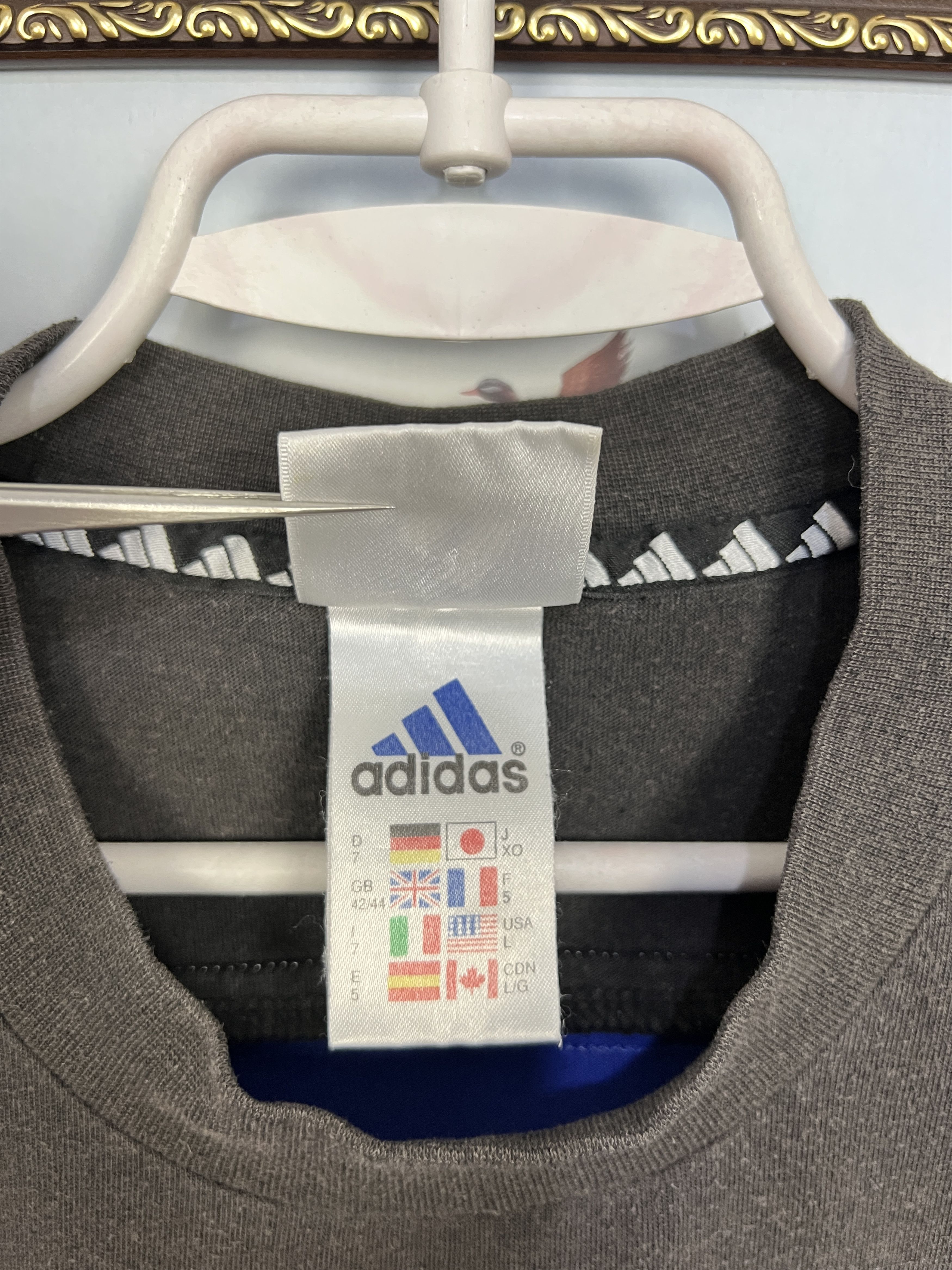 Adidas Vintage 90's Adidas FC Schalke 04 Football Train Shirt Size US L / EU 52-54 / 3 - 8 Thumbnail