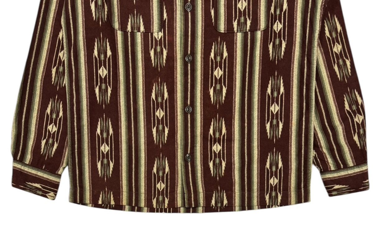 Schott Vtg🔥Schott Bros Nyc Native Navajo Camp Collar Shirt Size US M / EU 48-50 / 2 - 4 Thumbnail