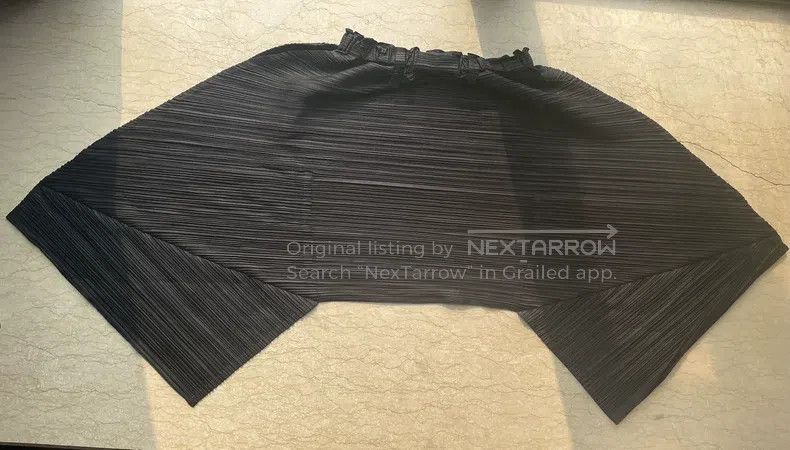 Other Issey Miyake size:3 Black Asymmetric Pants Size 22" - 3 Thumbnail